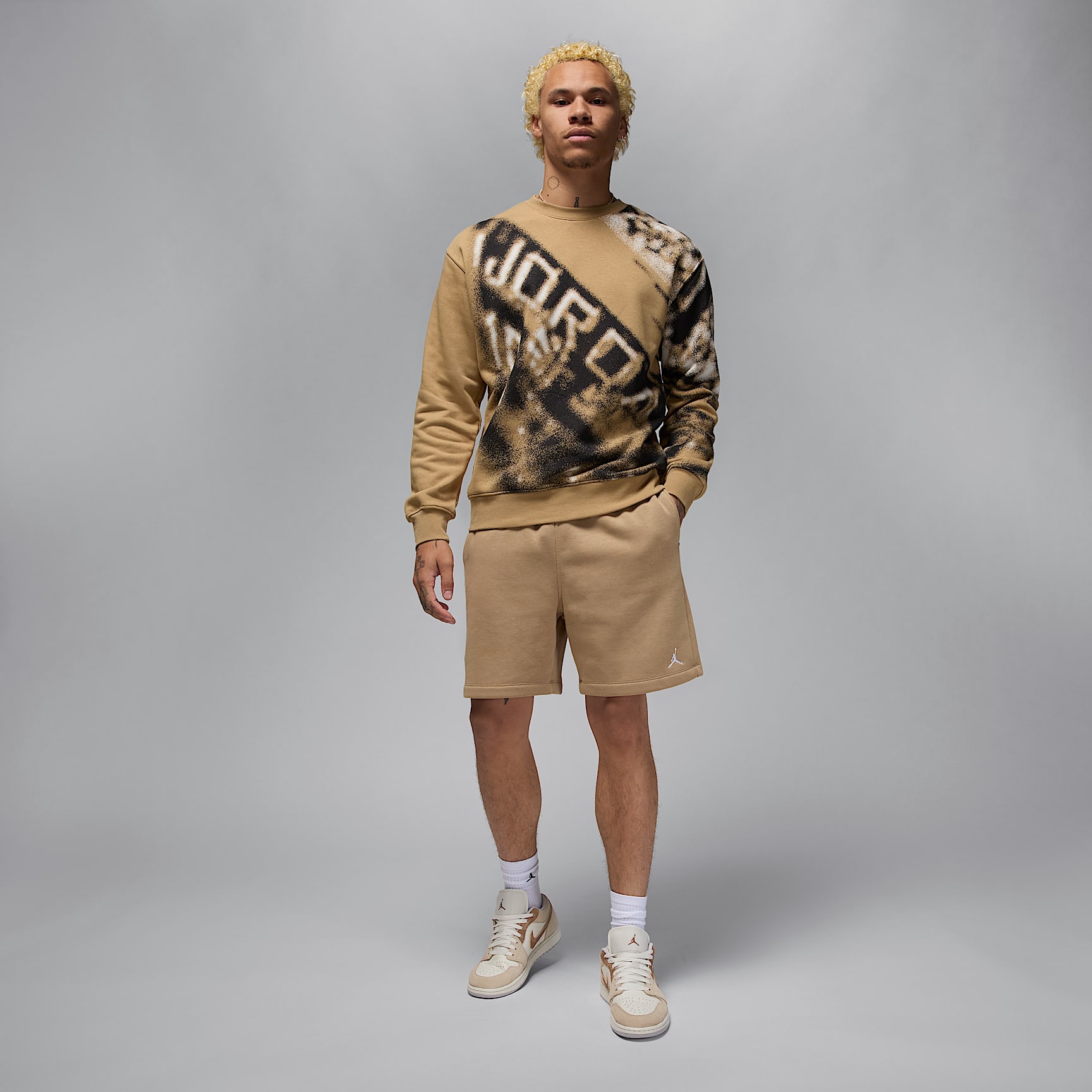 Jordan MVP Men's Crew-Neck Fleece Sweatshirt