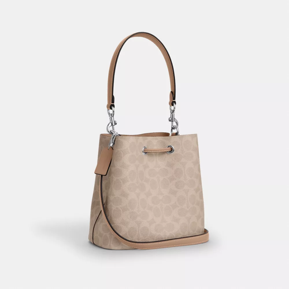 Сумка COACH Rowan Bucket Bag In Signature Canvas