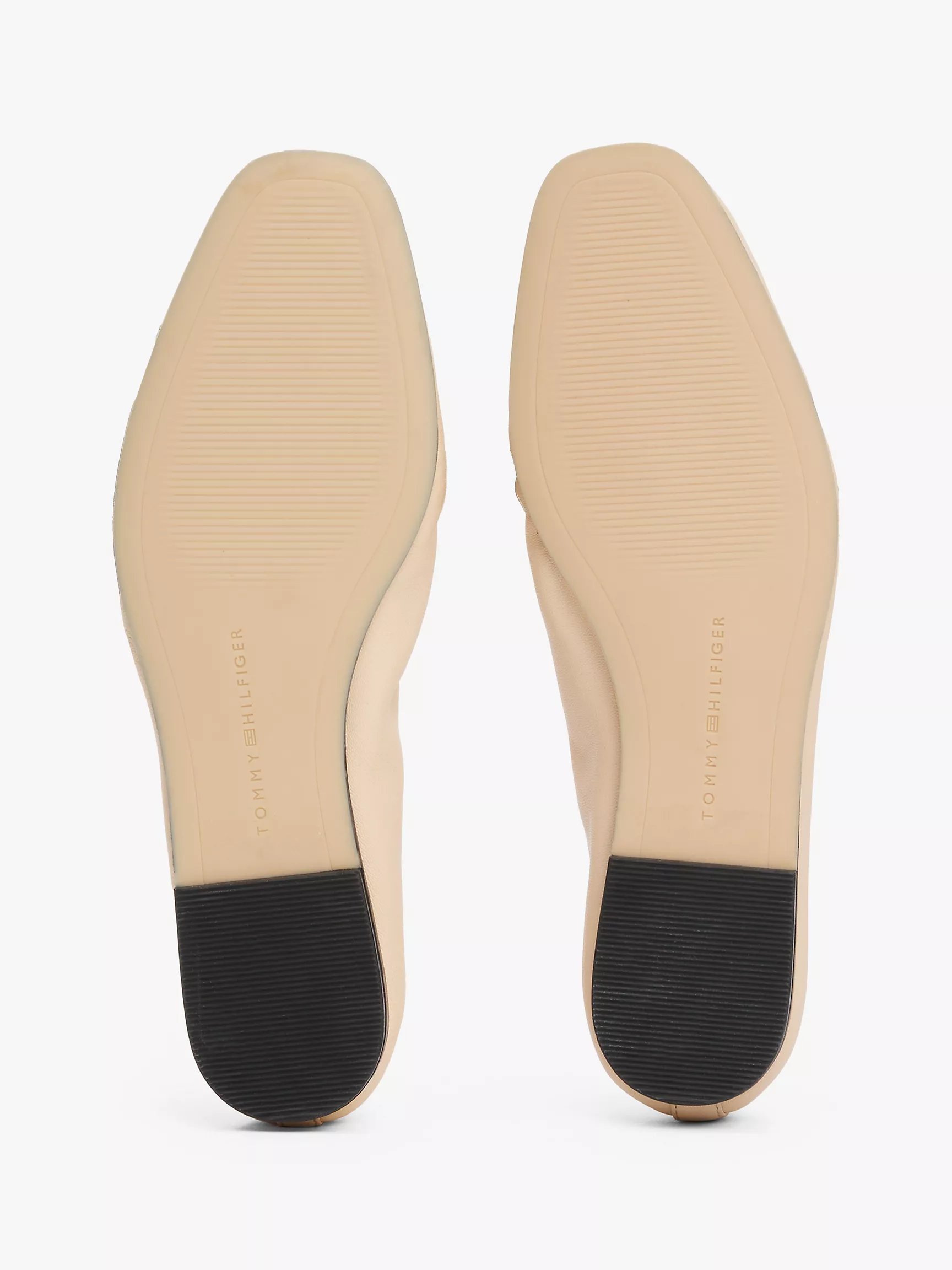 Женская обувь Tommy Hilfiger, Кожаные балетки с монограммным узором
