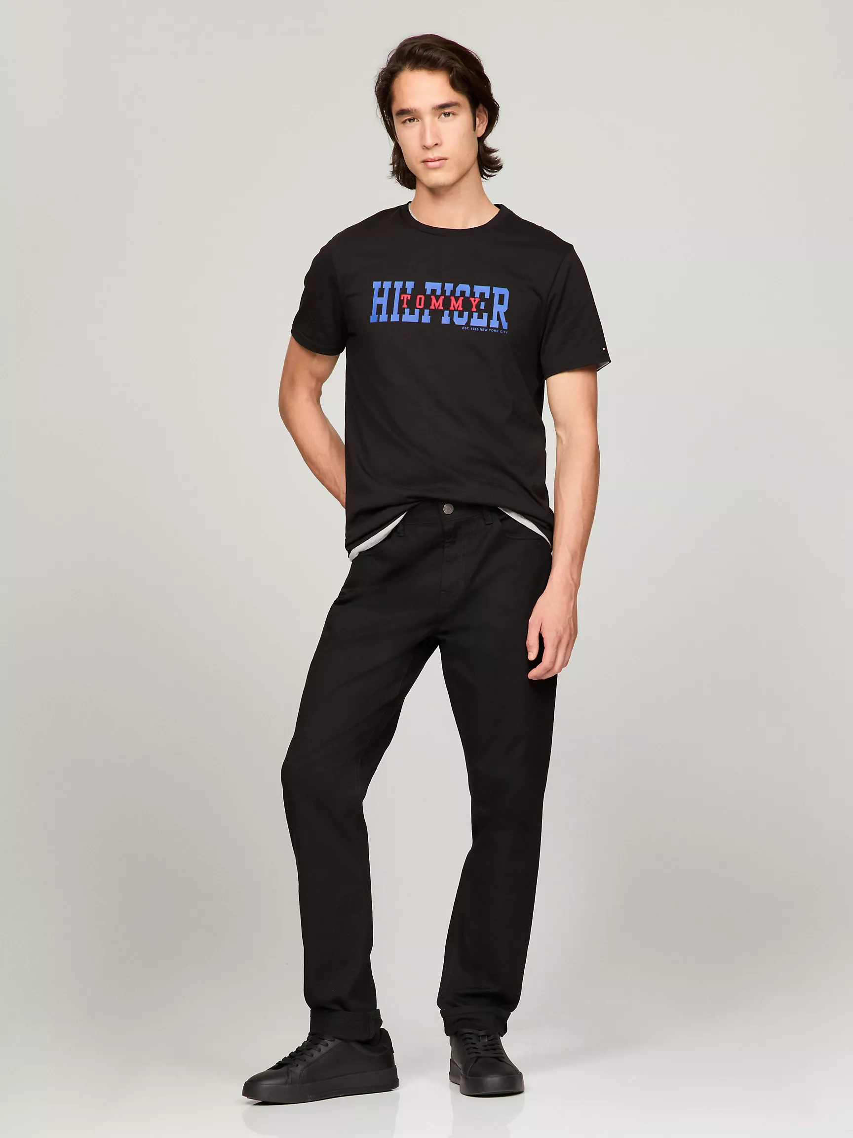 Мужская футболка Tommy Hilfiger, Футболка Tommy с университетским логотипом