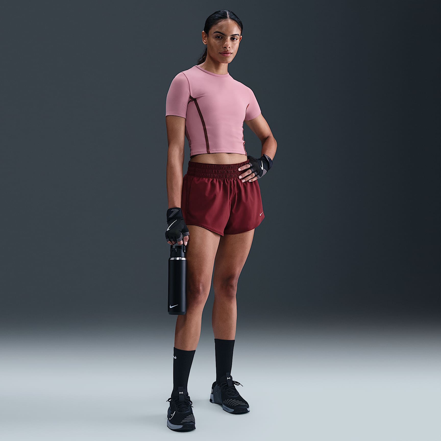 Nike One Fitted Women's Dri-FIT Short-Sleeve Top