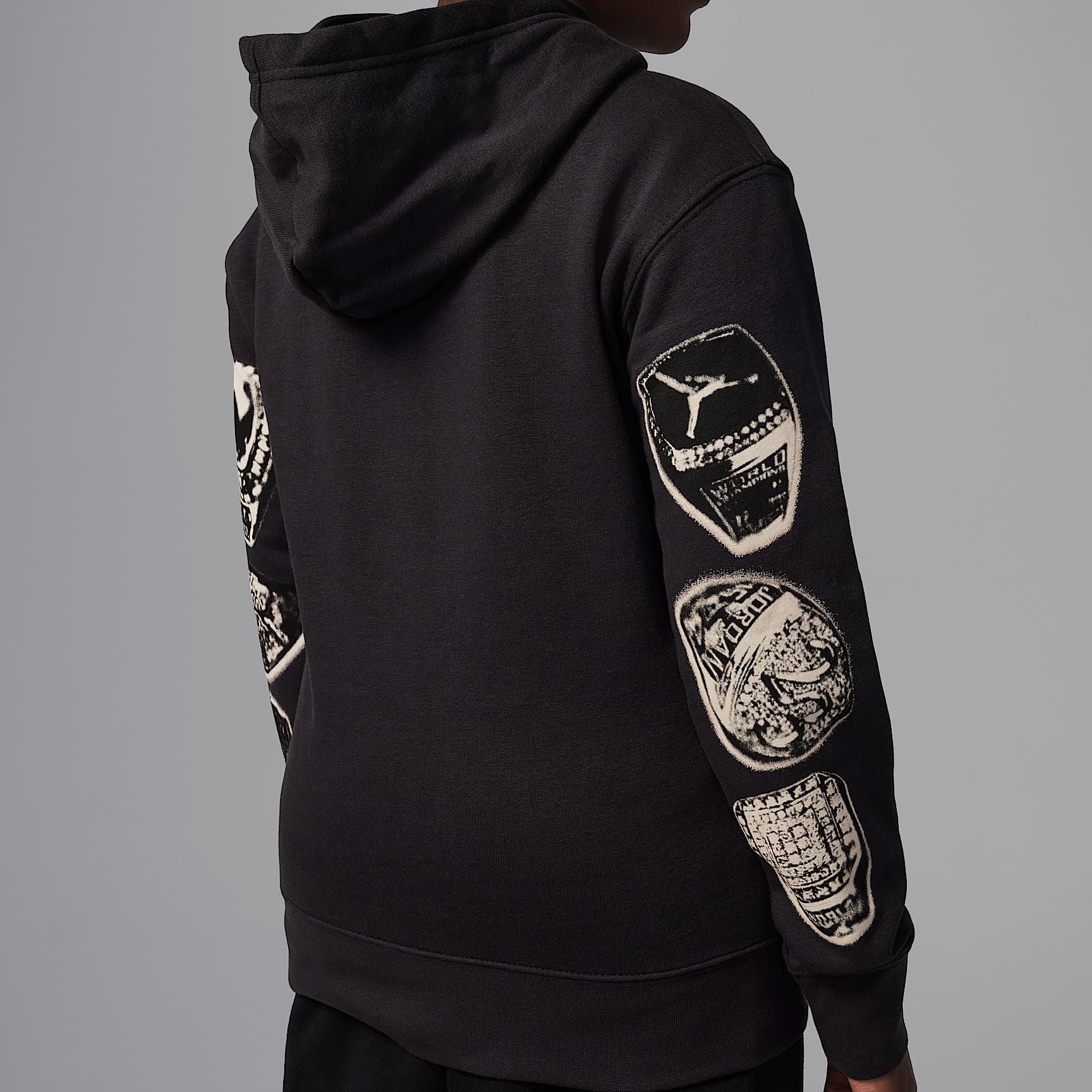 Jordan MVP Big Kids' Fleece Pullover Hoodie