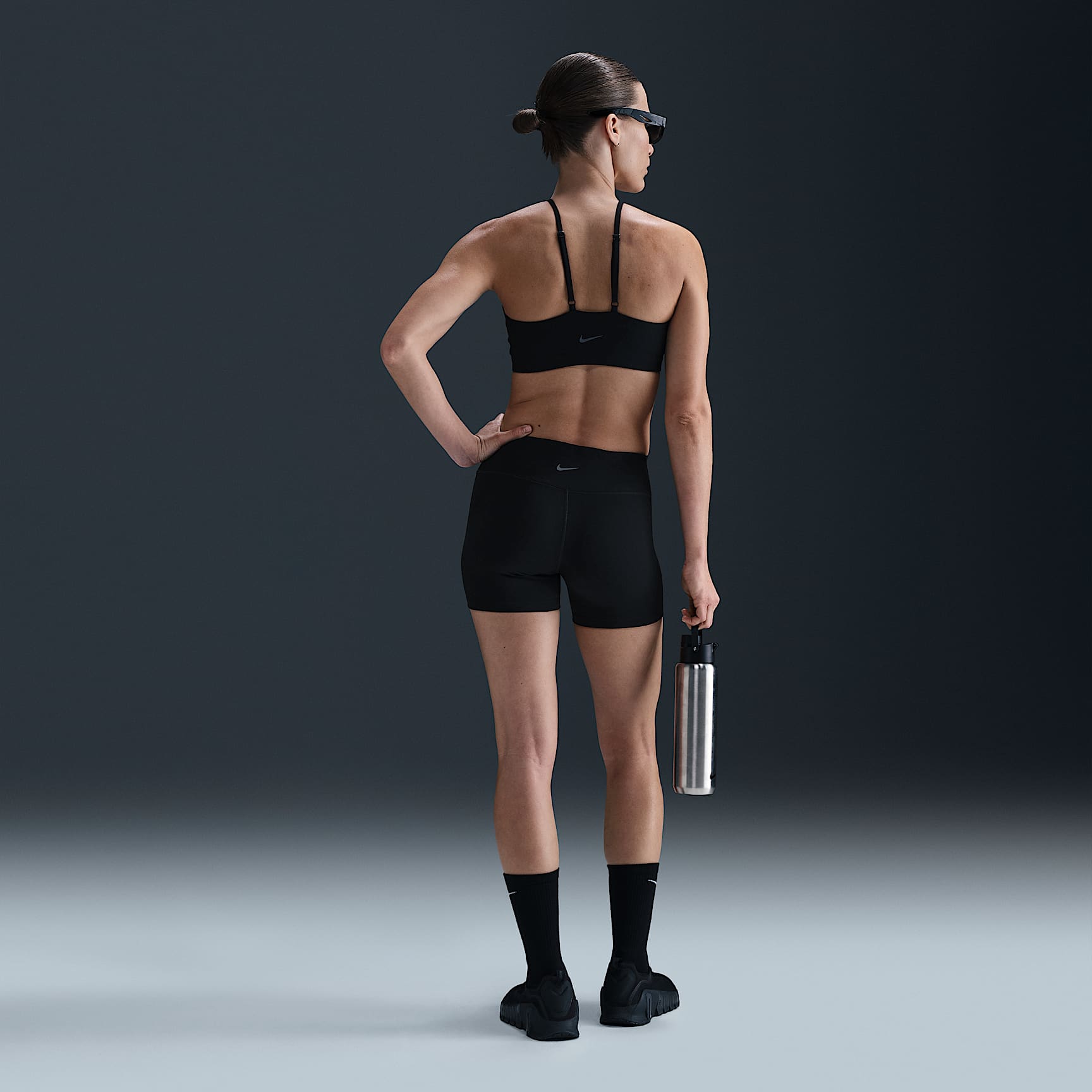 Nike One Keyhole Women's Light-Support Padded High-Neck Sports Bra