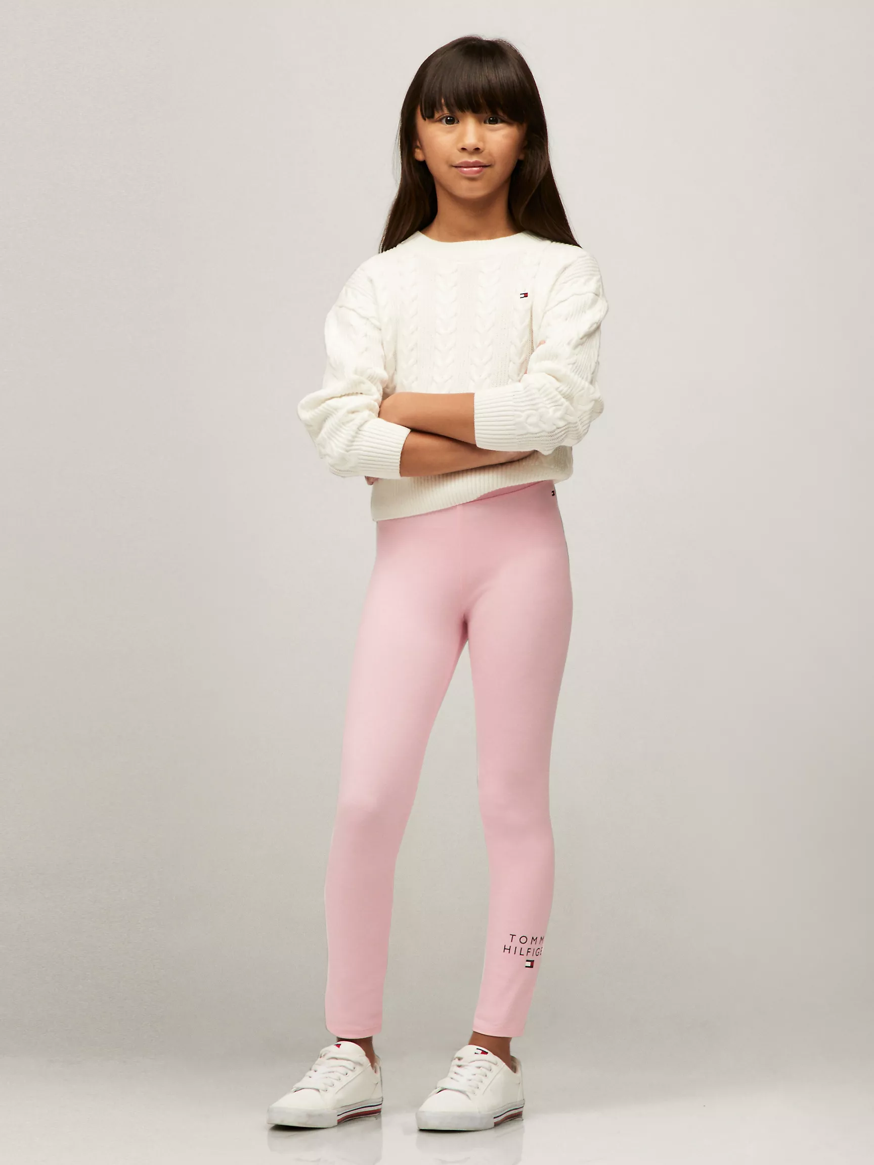 Леггинсы для девочек Tommy Hilfiger, Детские леггинсы с логотипом