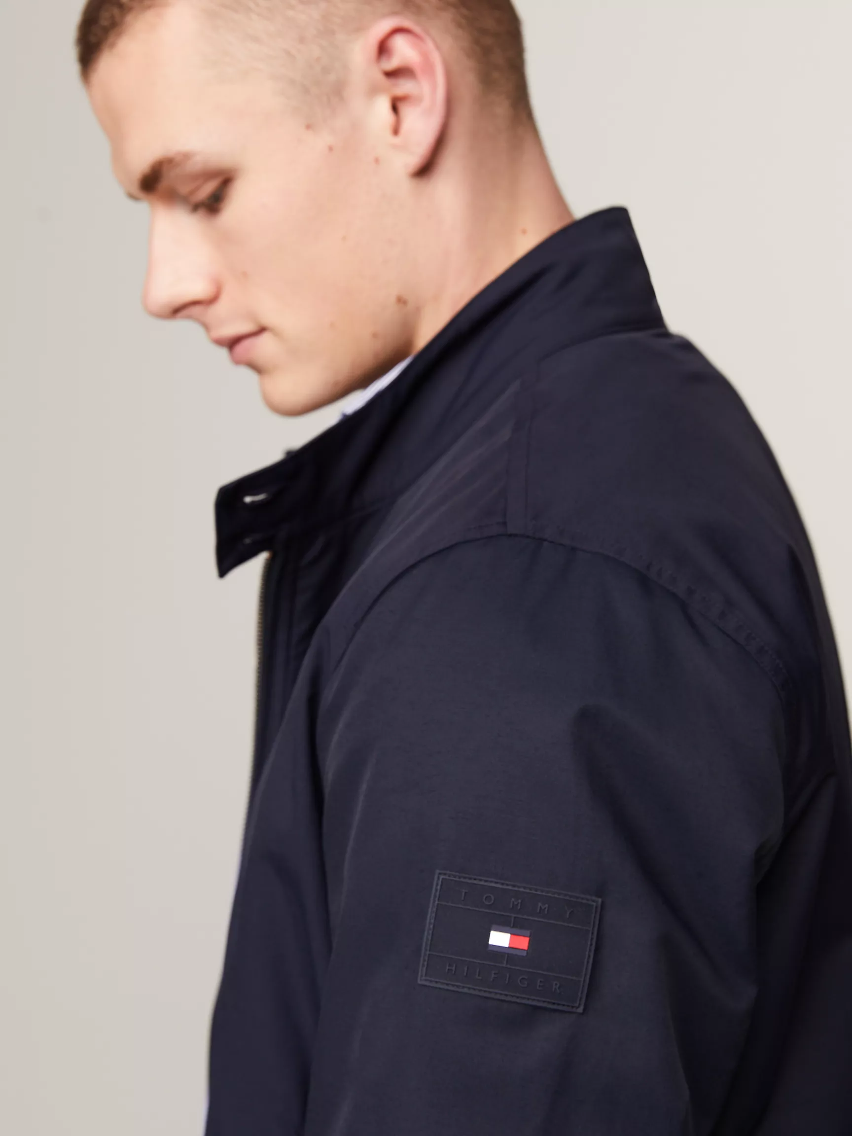 Мужская куртка Tommy Hilfiger, Водоотталкивающая куртка Harrington