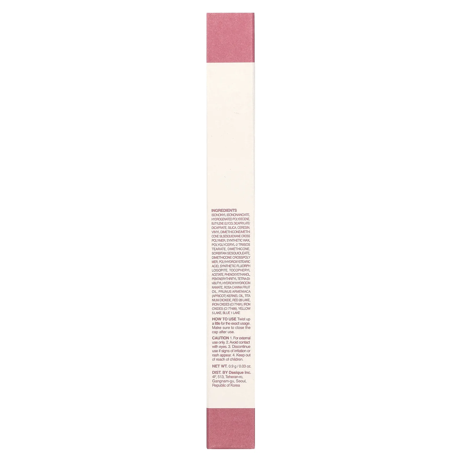 Dasique, Mood Blur Lip Pencil, оттенок 06, сиреневый, 0,9 г (0,03 унции)