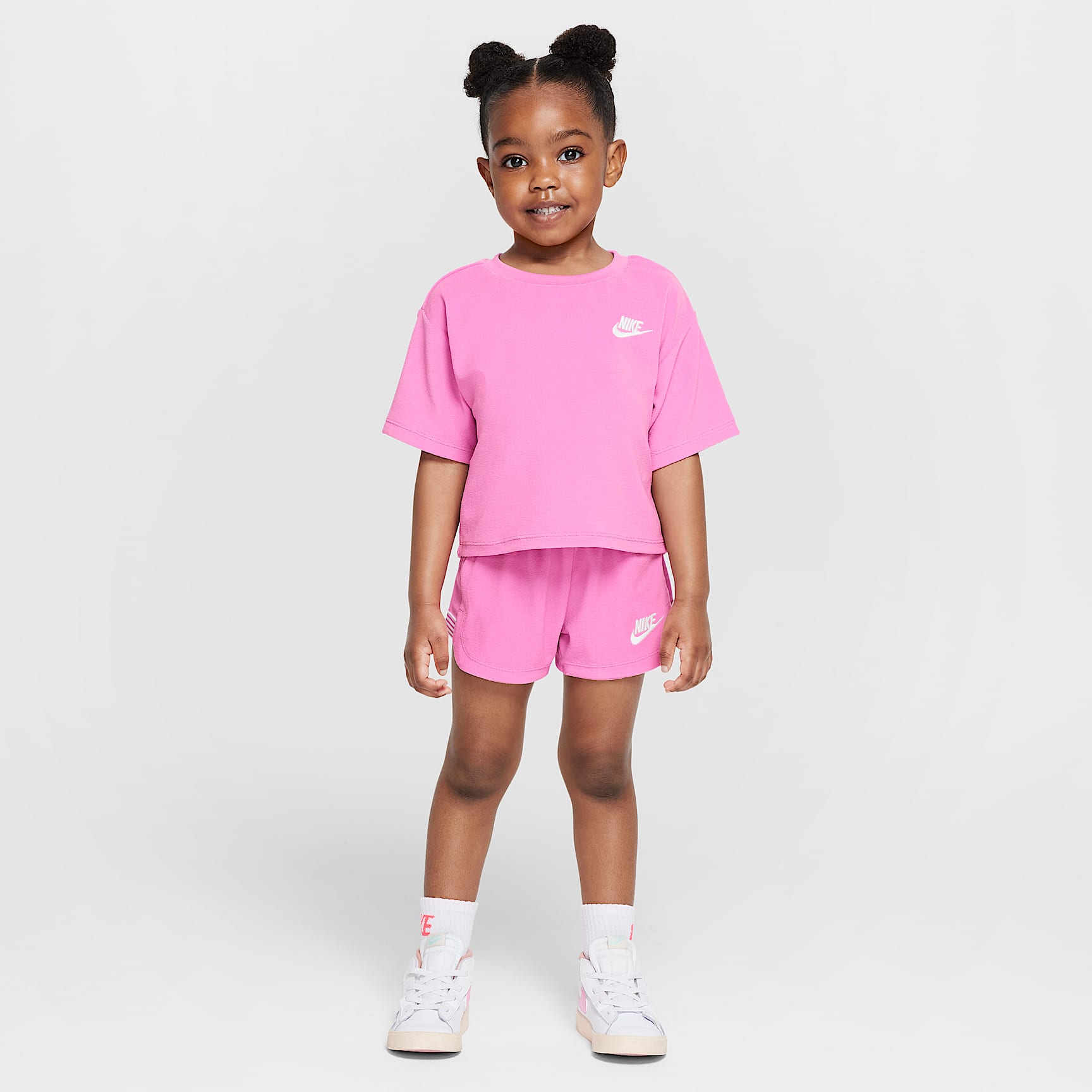 Nike Toddler "Let's Roll" 2-Piece Towel Terry Set