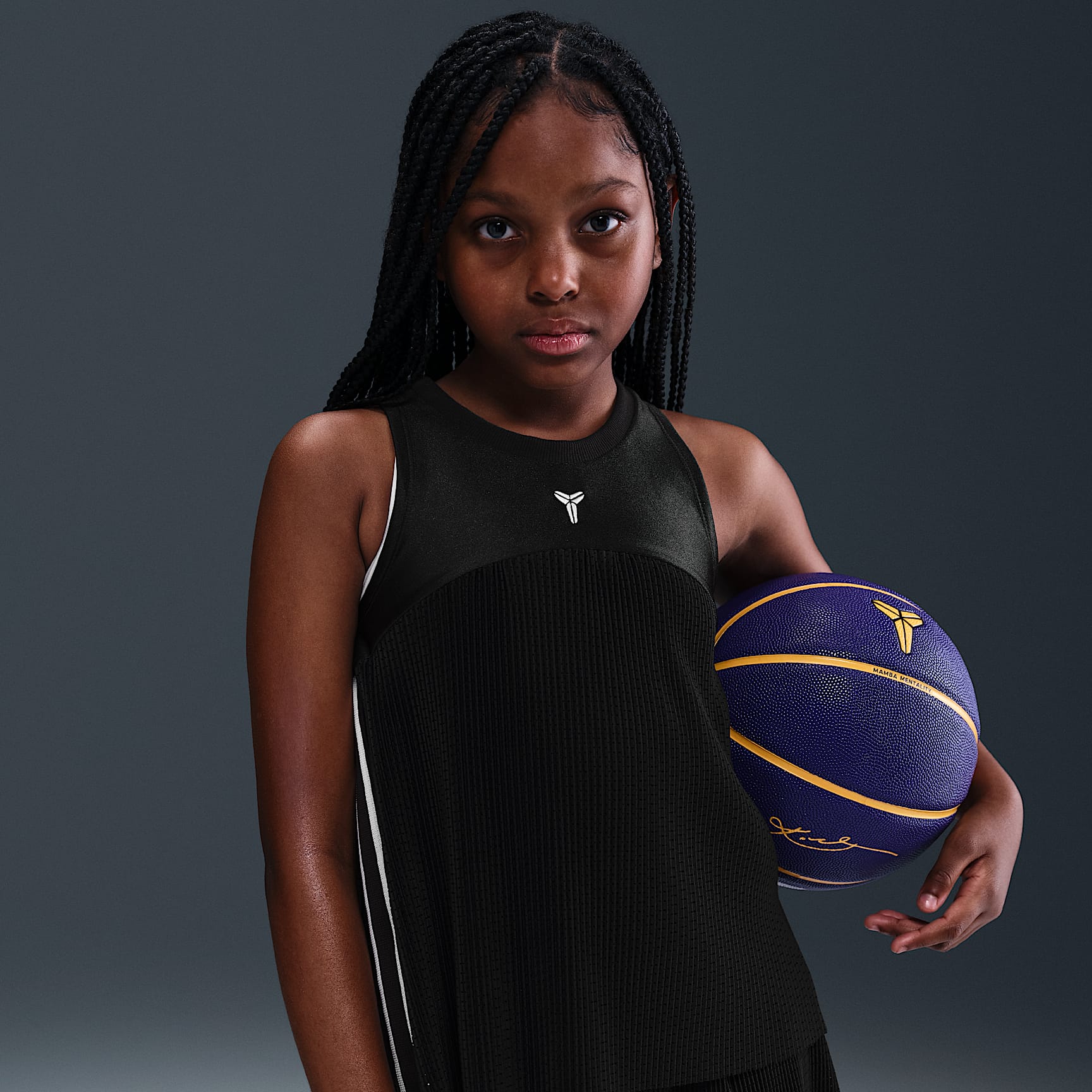 Kobe Big Kids' (Girls') Basketball Tank Top