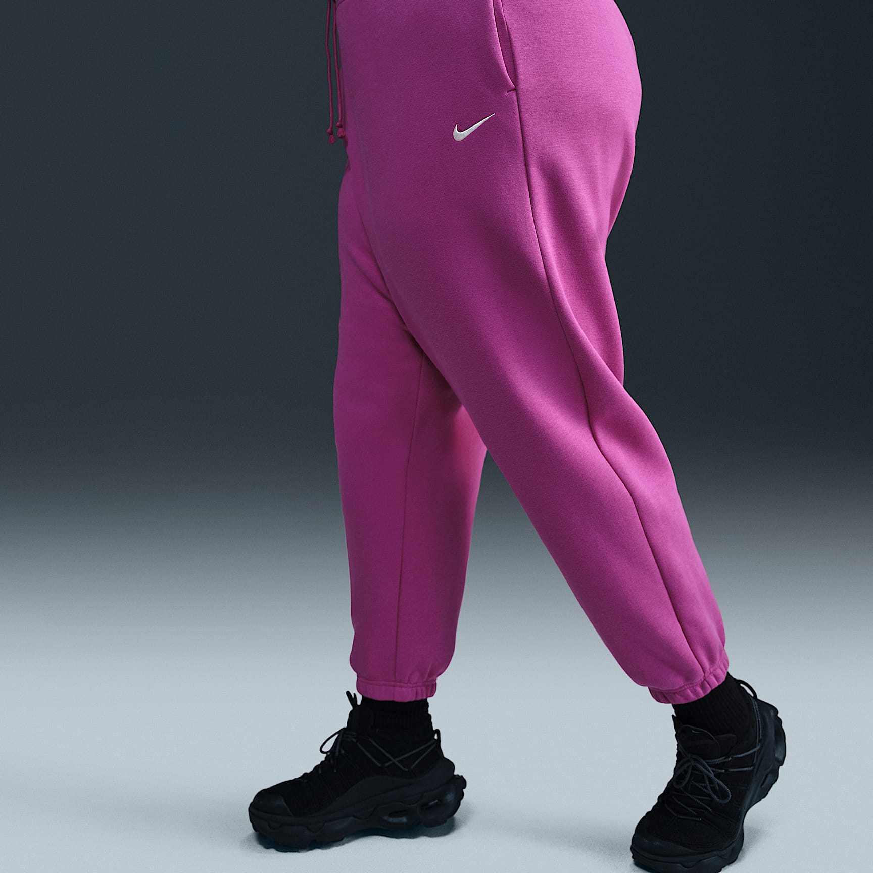 Nike Sportswear Phoenix Fleece Women's High-Waisted Oversized Sweatpants (Plus Size)