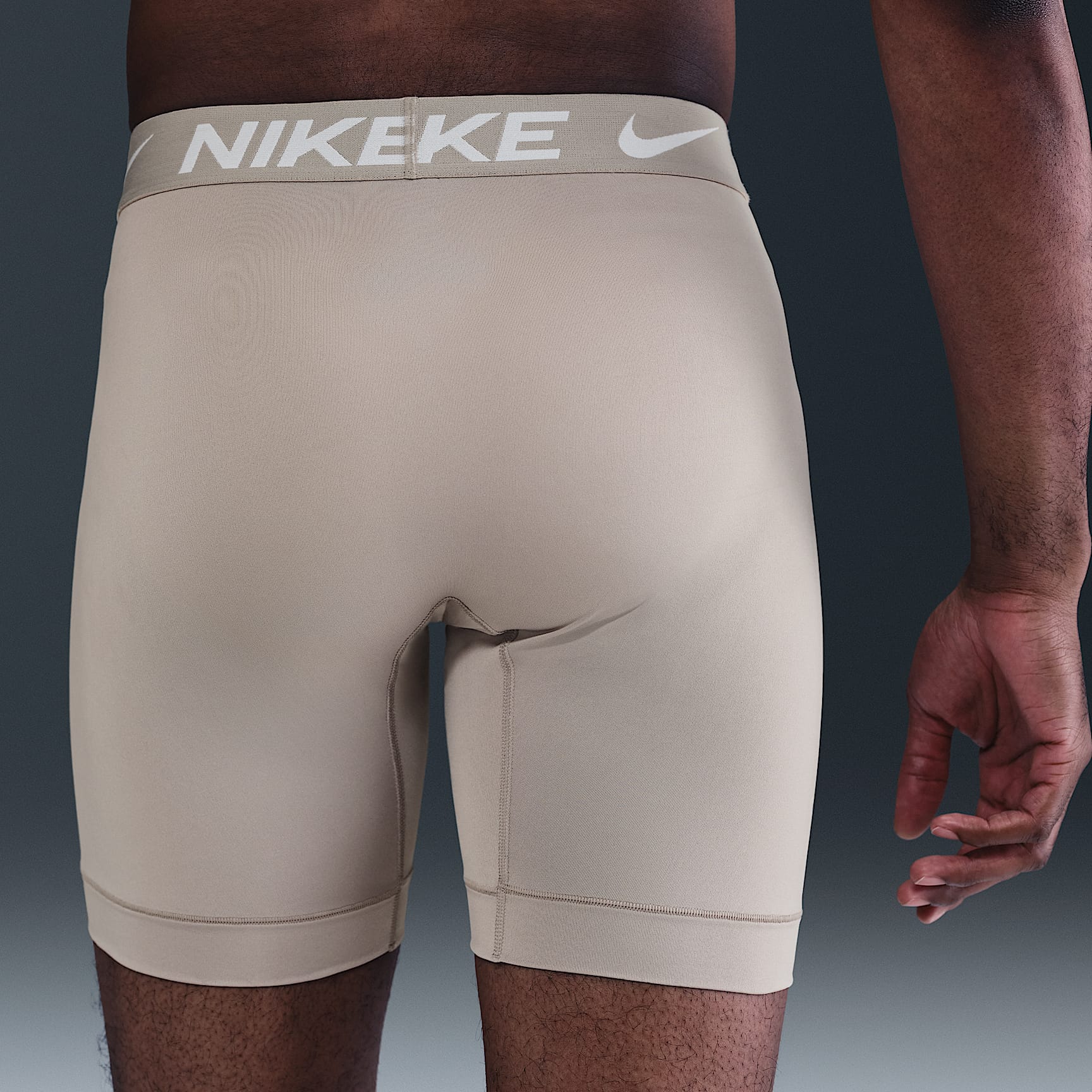 Nike Dri-FIT Essential Micro Long Boxer Briefs (3-Pack)