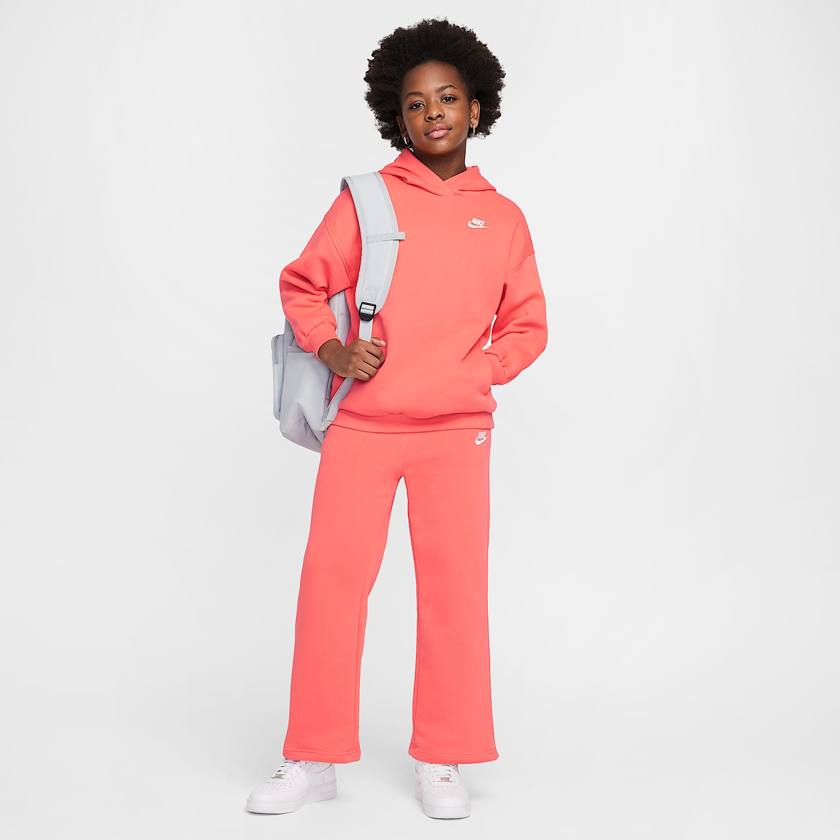 Nike Sportswear Club Fleece Big Kids' Oversized Pullover Hoodie