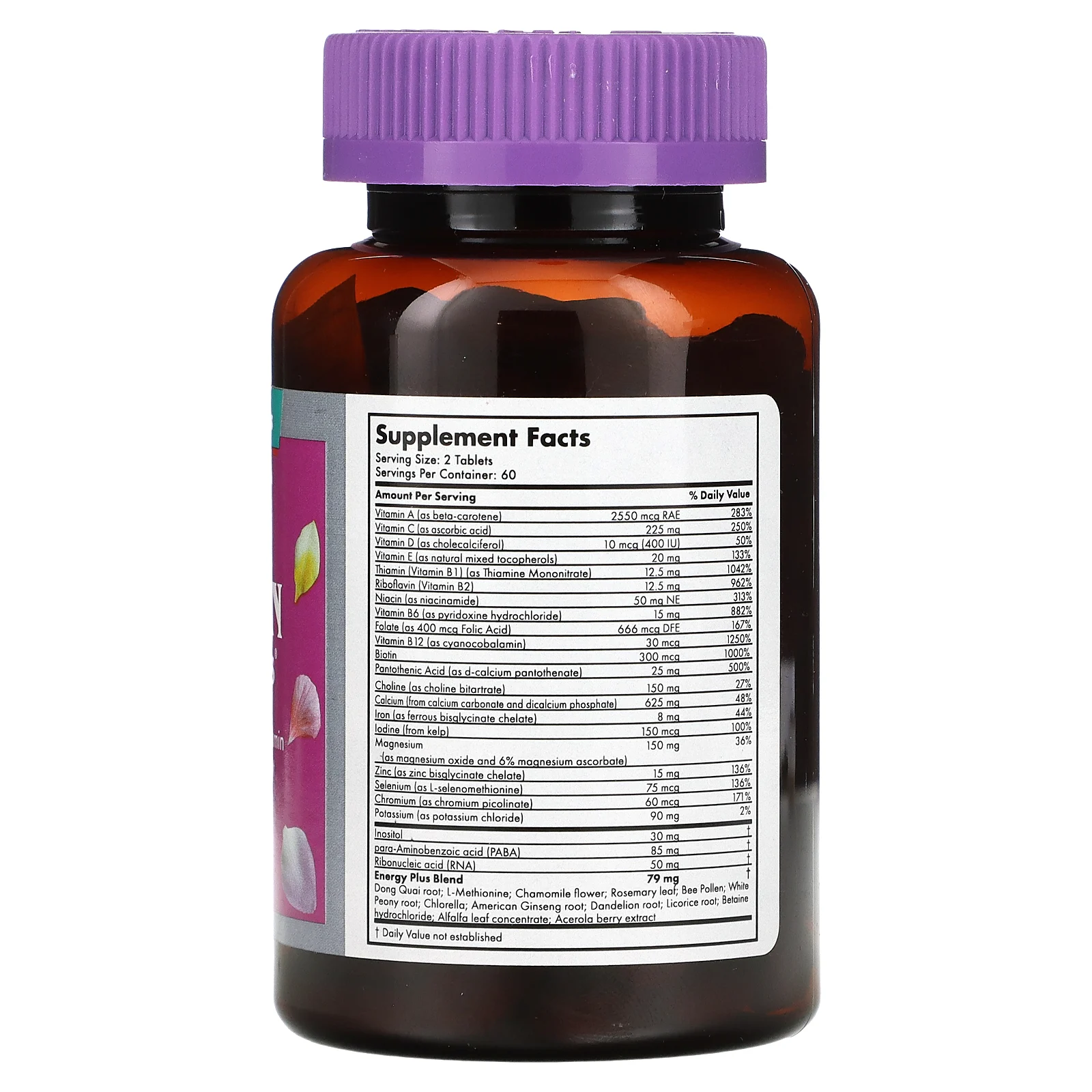 Futurebiotics, Передовые мультивитамины для женщин  Энергия Плюс , 120 таблеток