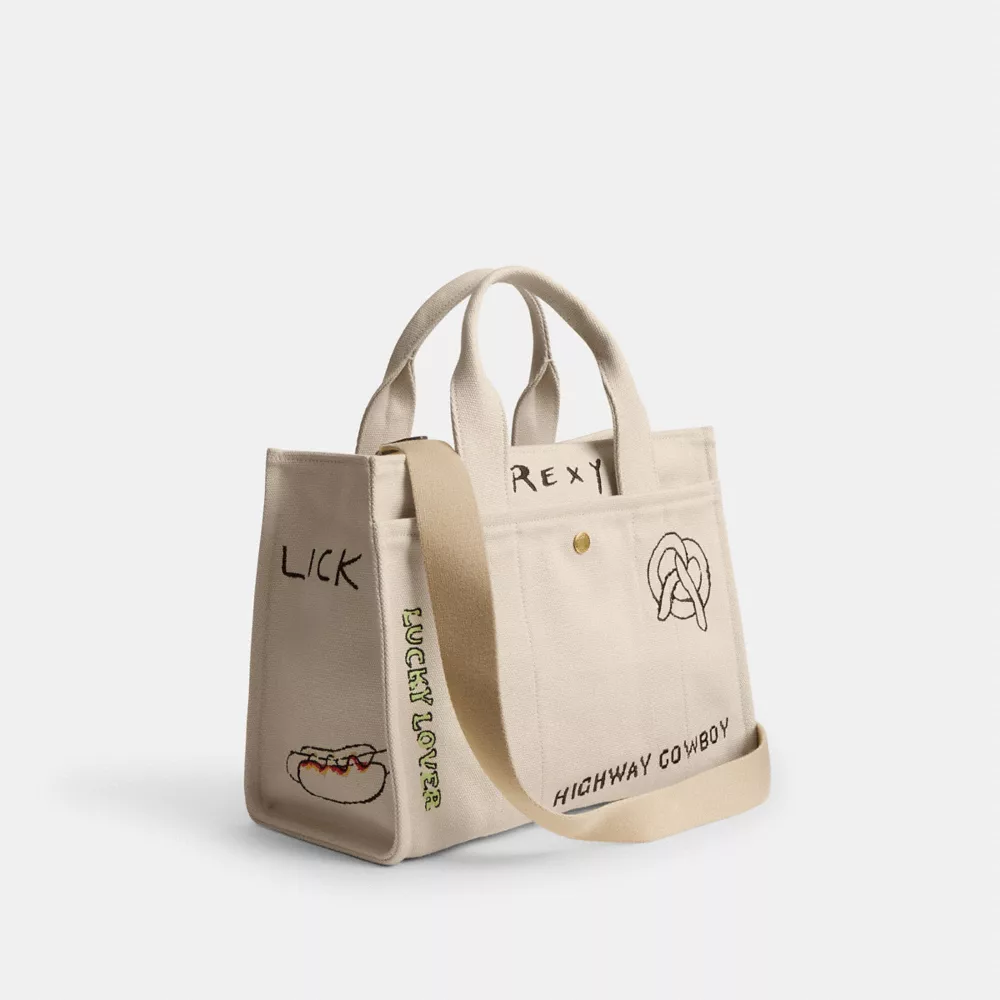 Сумка COACH Cargo Tote Bag With Sketch Print