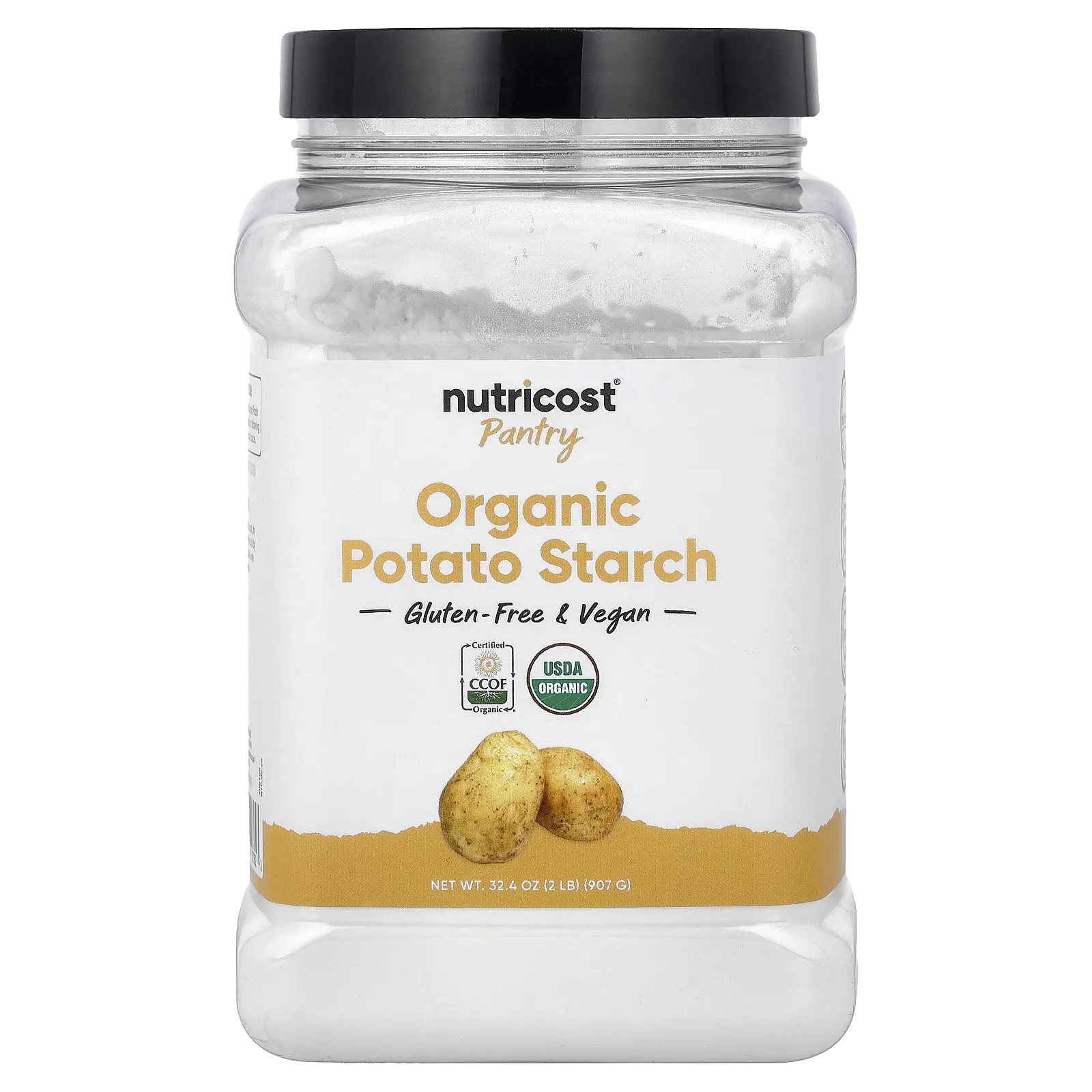 Nutricost, Pantry, органический картофельный крахмал, 907 г (32,4 унции)
