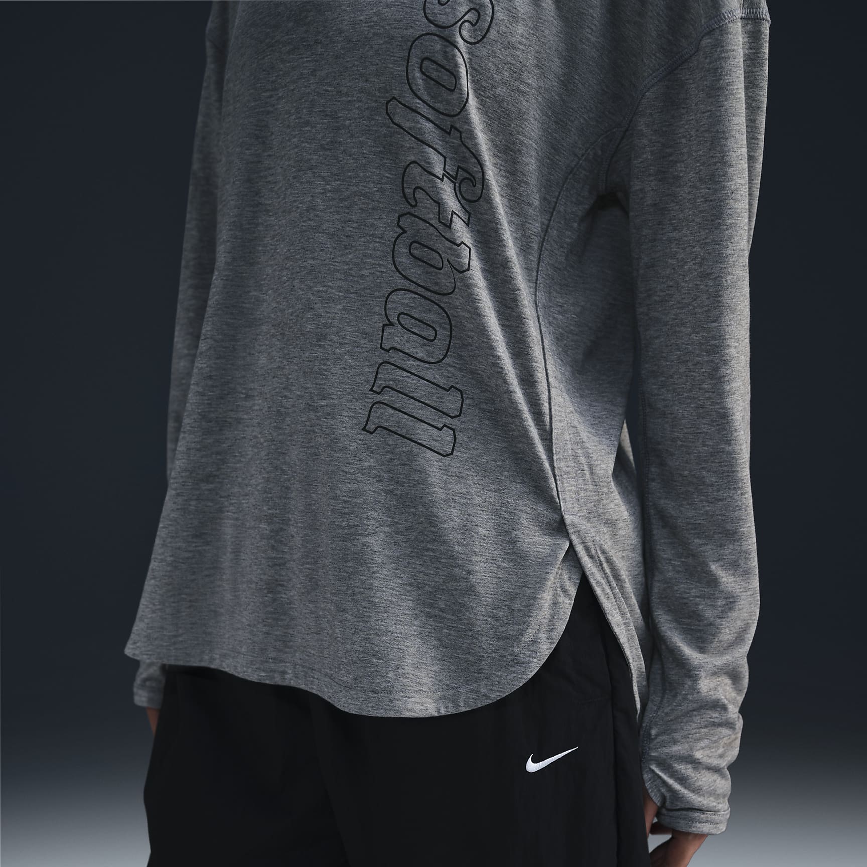 Nike Women's Dri-FIT Long-Sleeve Softball Hoodie