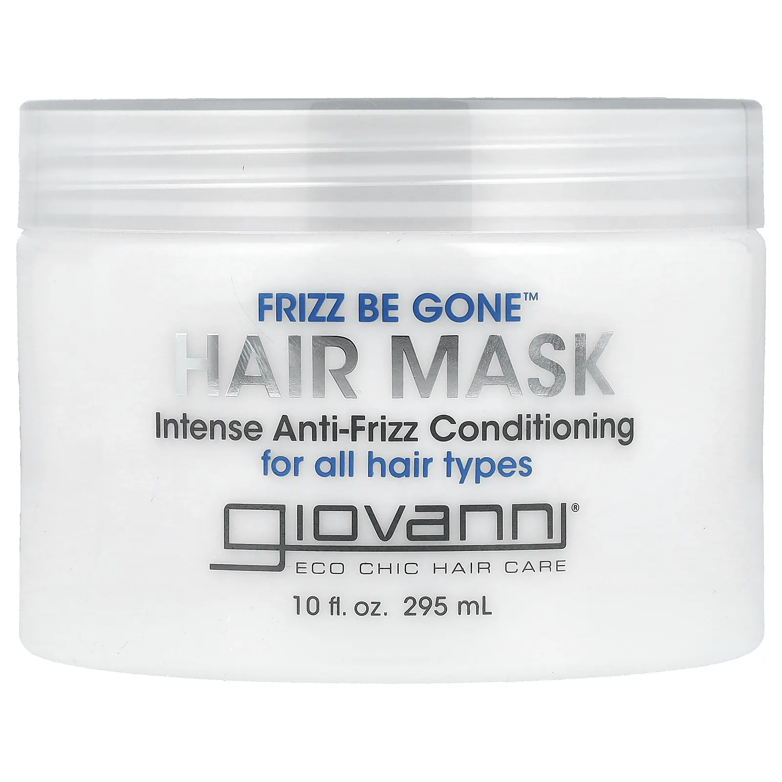 Giovanni, Frizz Be Gone ™, маска для волос, интенсивный кондиционер против пушения, 295 мл (10 жидк. унц.)