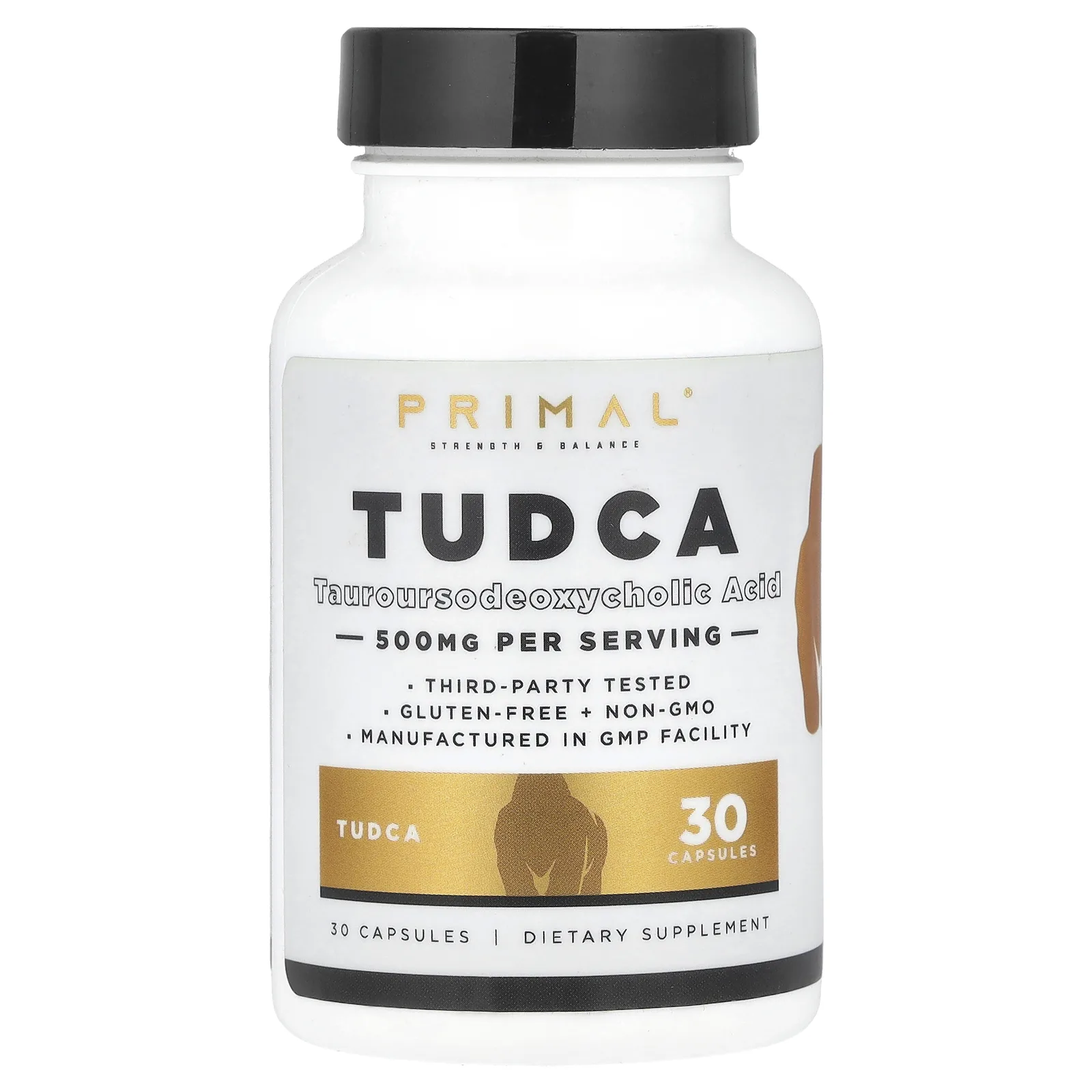 PrePrimal, TUDCA, 500 мг, 30 капсул