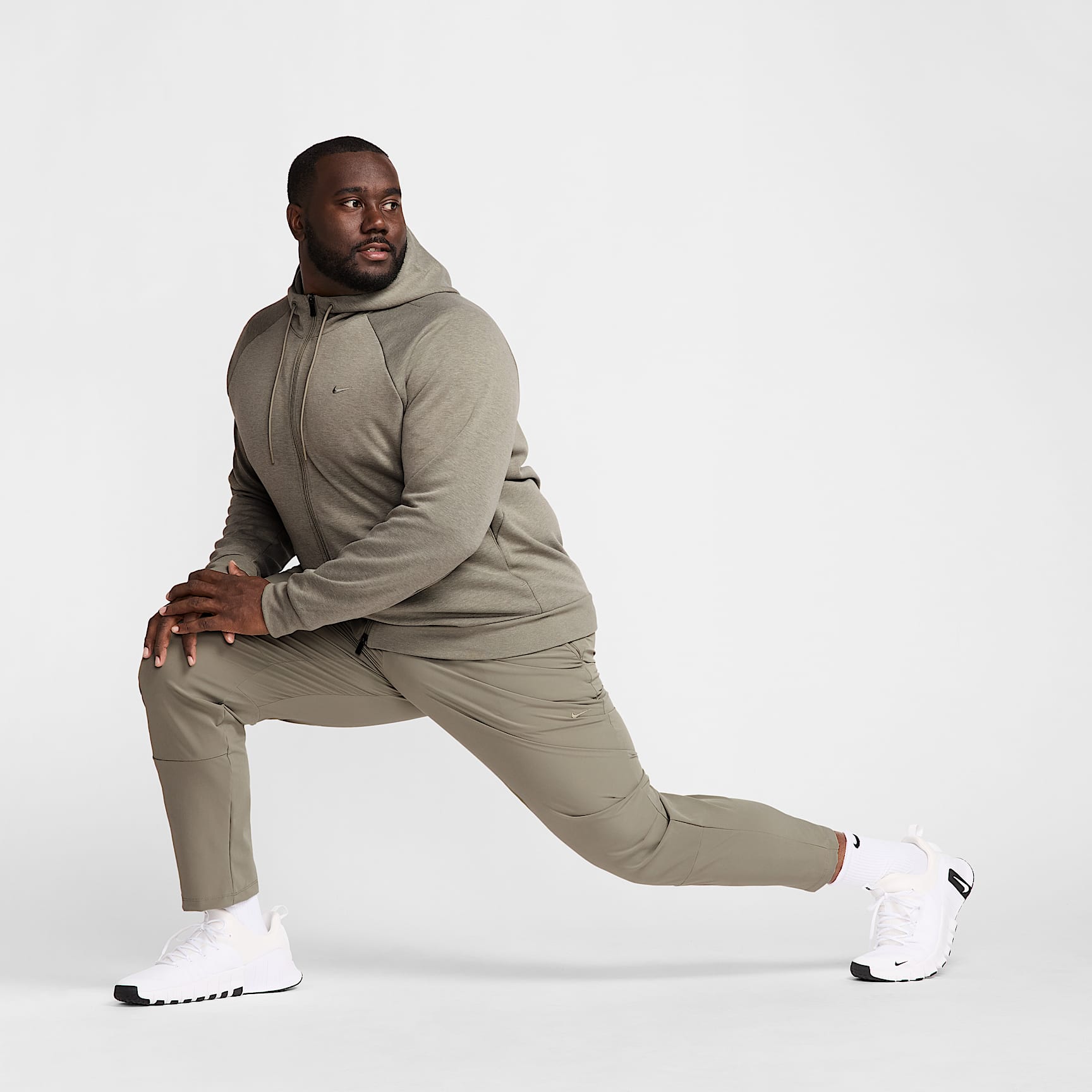 Nike Primary Fleece Men's Dri-FIT UV Full-Zip Performance Hoodie