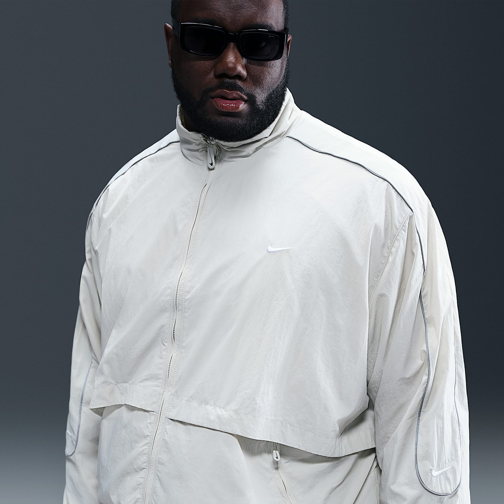 Nike Sportswear Solo Swoosh Men's Woven Track Jacket