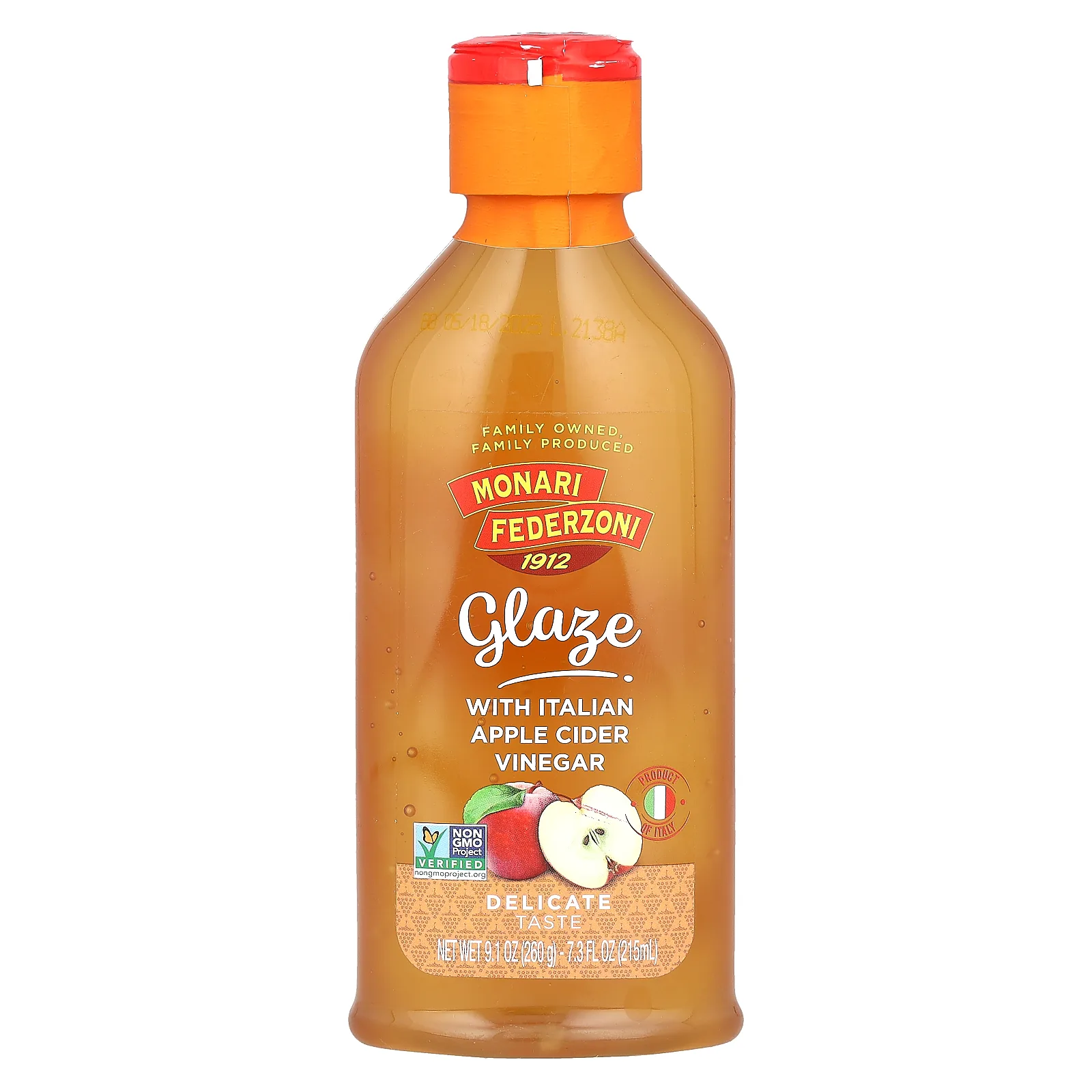 Monari Federzoni, глазурь с итальянским яблочным уксусом, 215 мл (7,3 жидк. унции)