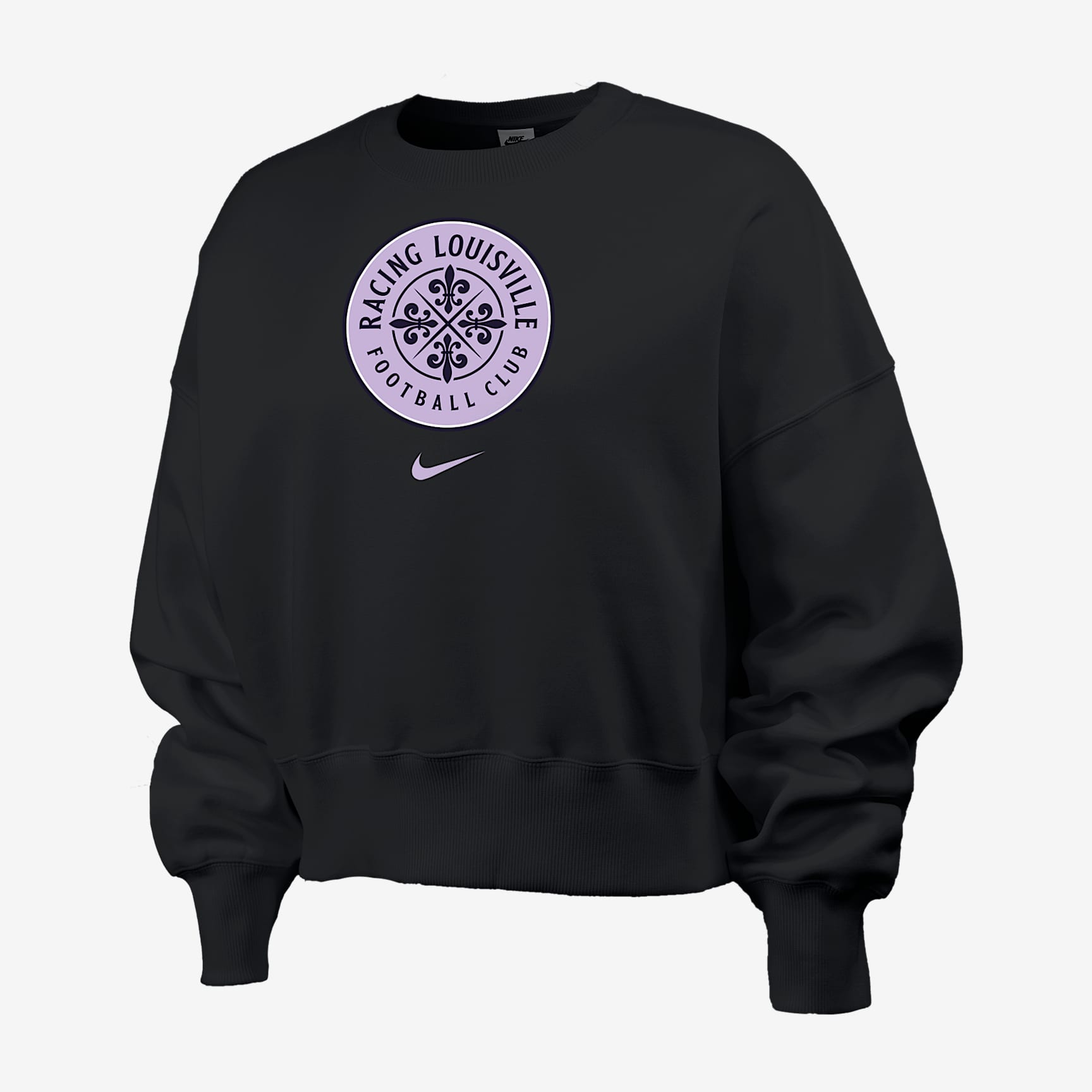 Racing Louisville FC Phoenix Fleece Women's Nike NWSL Crew-Neck Sweatshirt