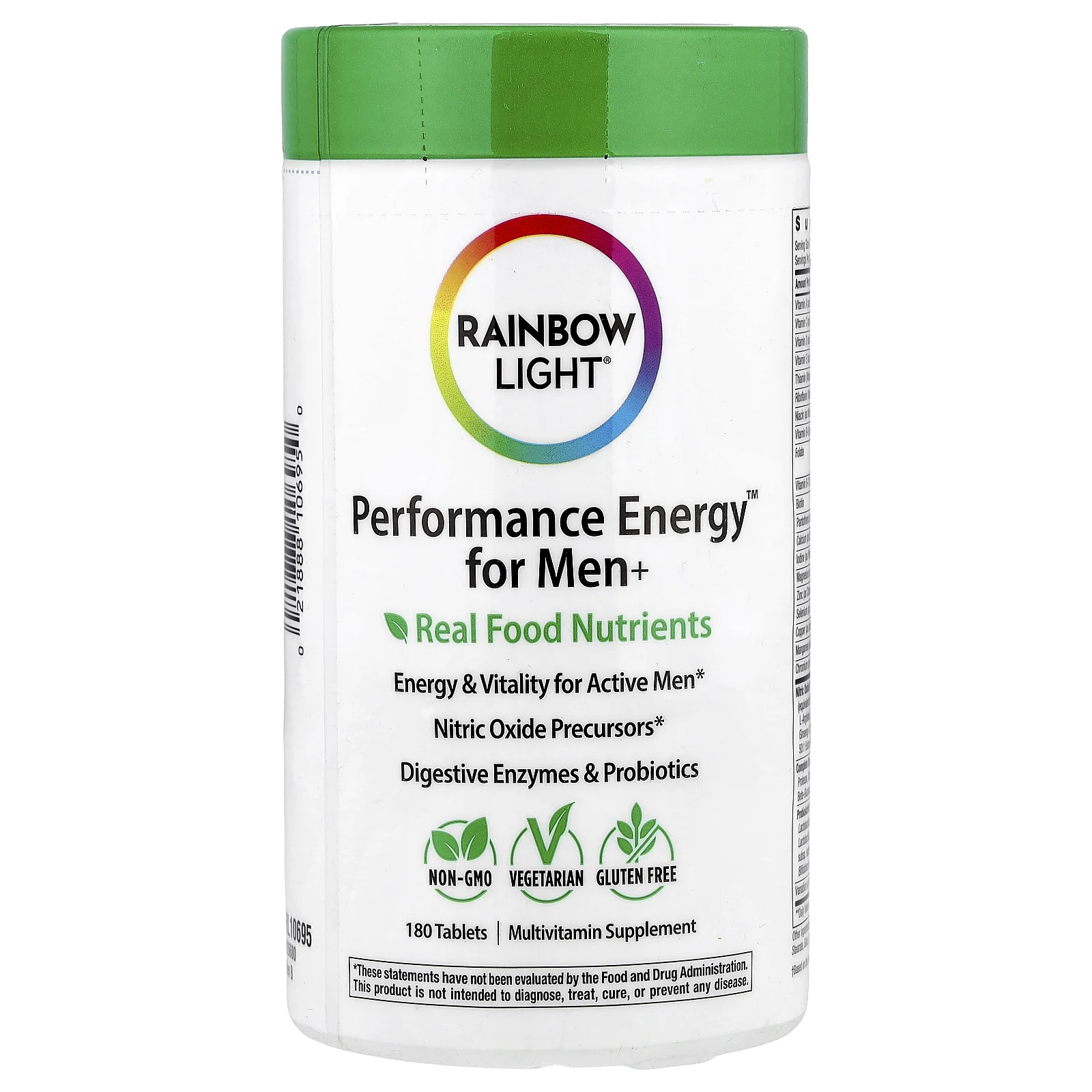Rainbow Light, Performance Energy™, для мужчин, 180 таблеток