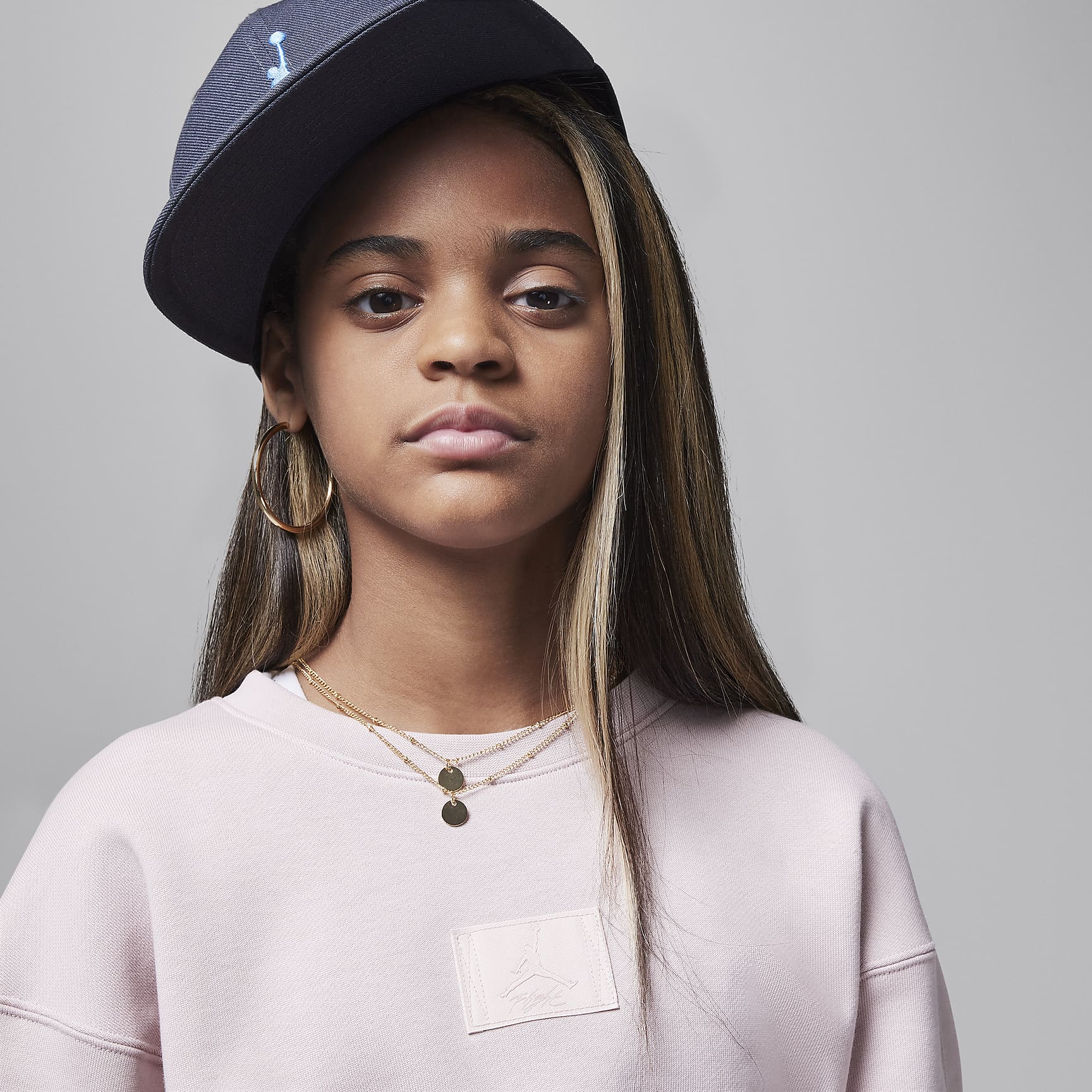 Jordan Flight Essentials Big Kids' Oversized Crew