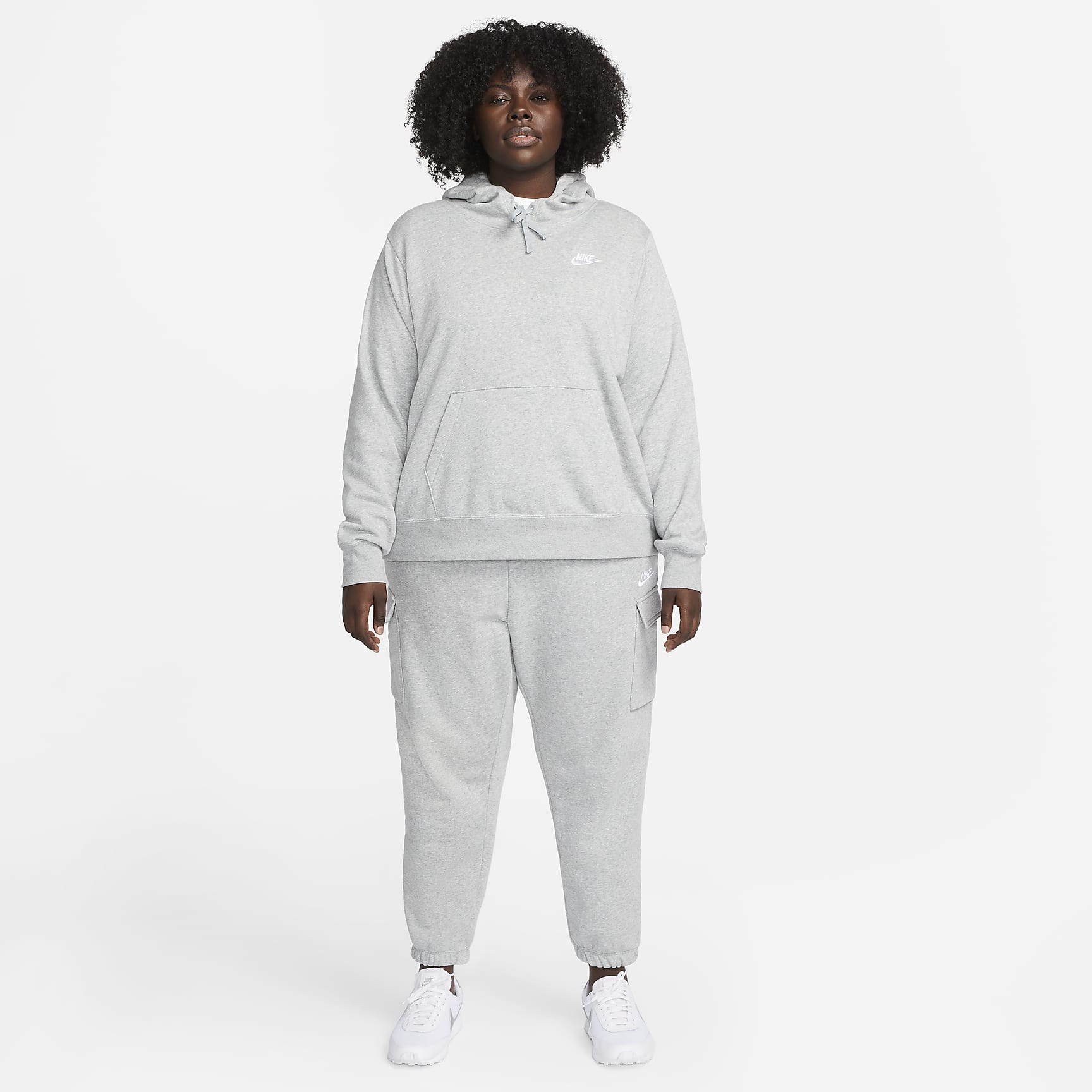 Nike Sportswear Club Fleece Women's Pullover Hoodie (Plus Size)