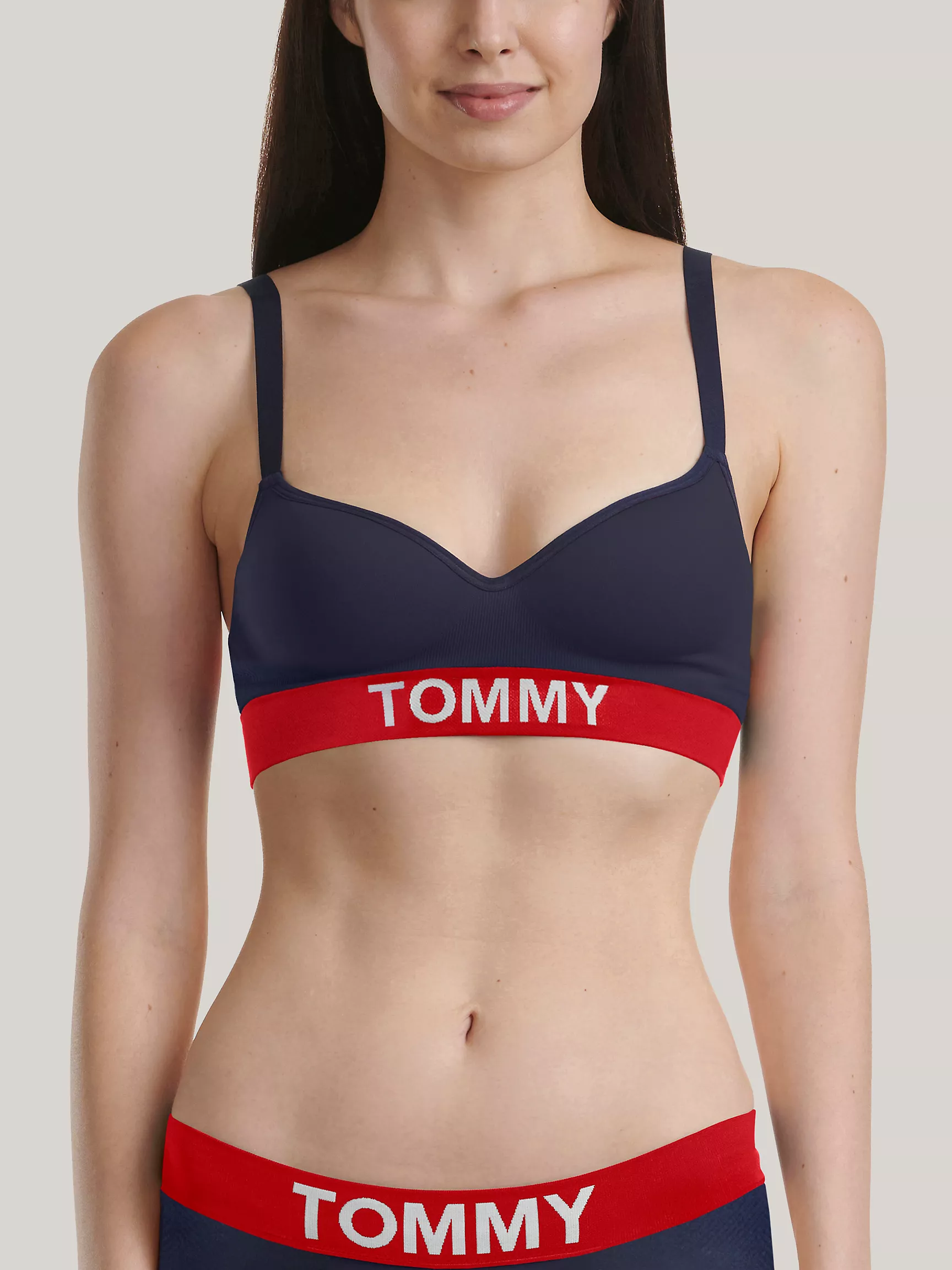 Женское нижнее белье Tommy Hilfiger, Бралетт с логотипом Tommy