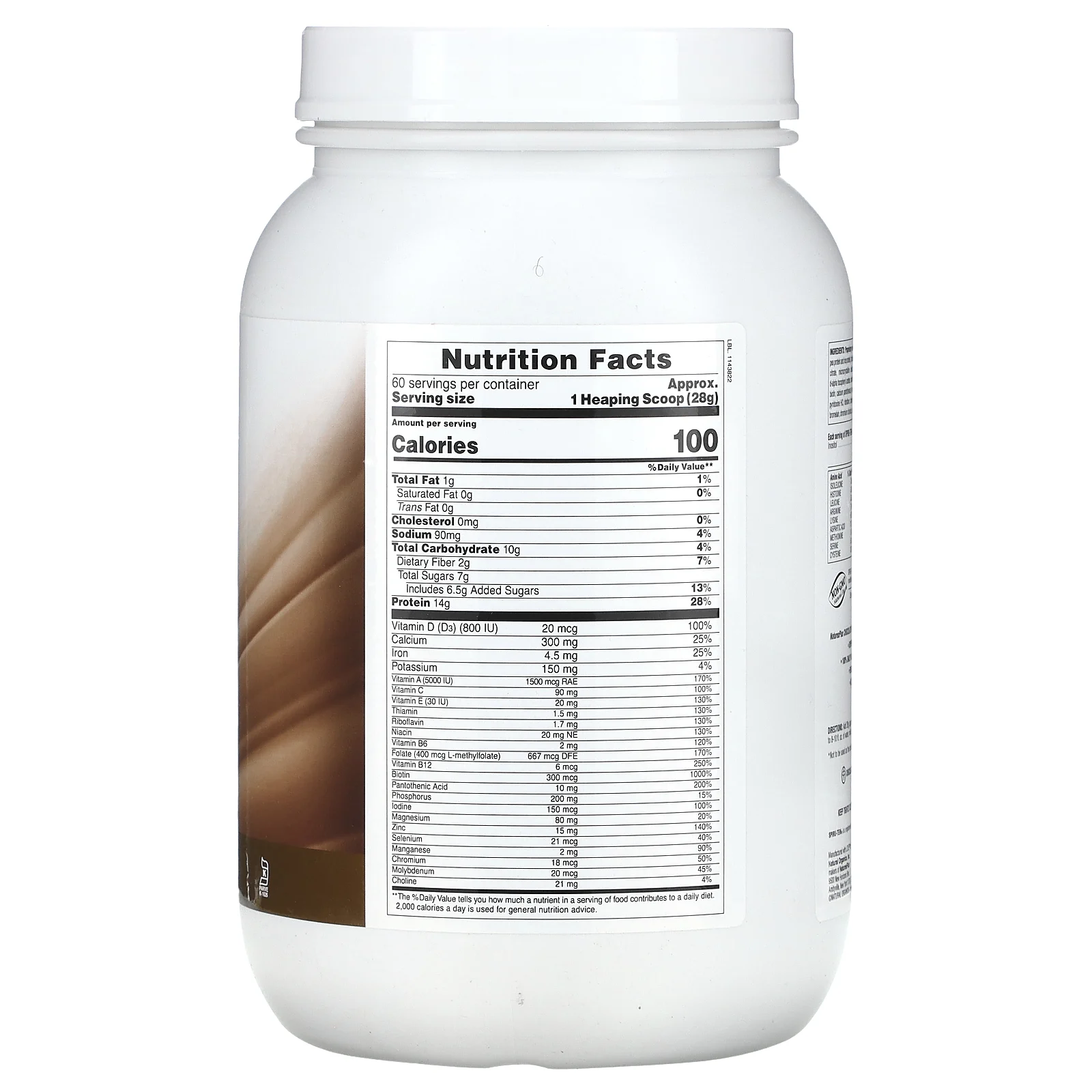 NaturesPlus, Spiru-Tein, протеиновый порошок, со вкусом шоколада, 1680 г (3,7 фунта)