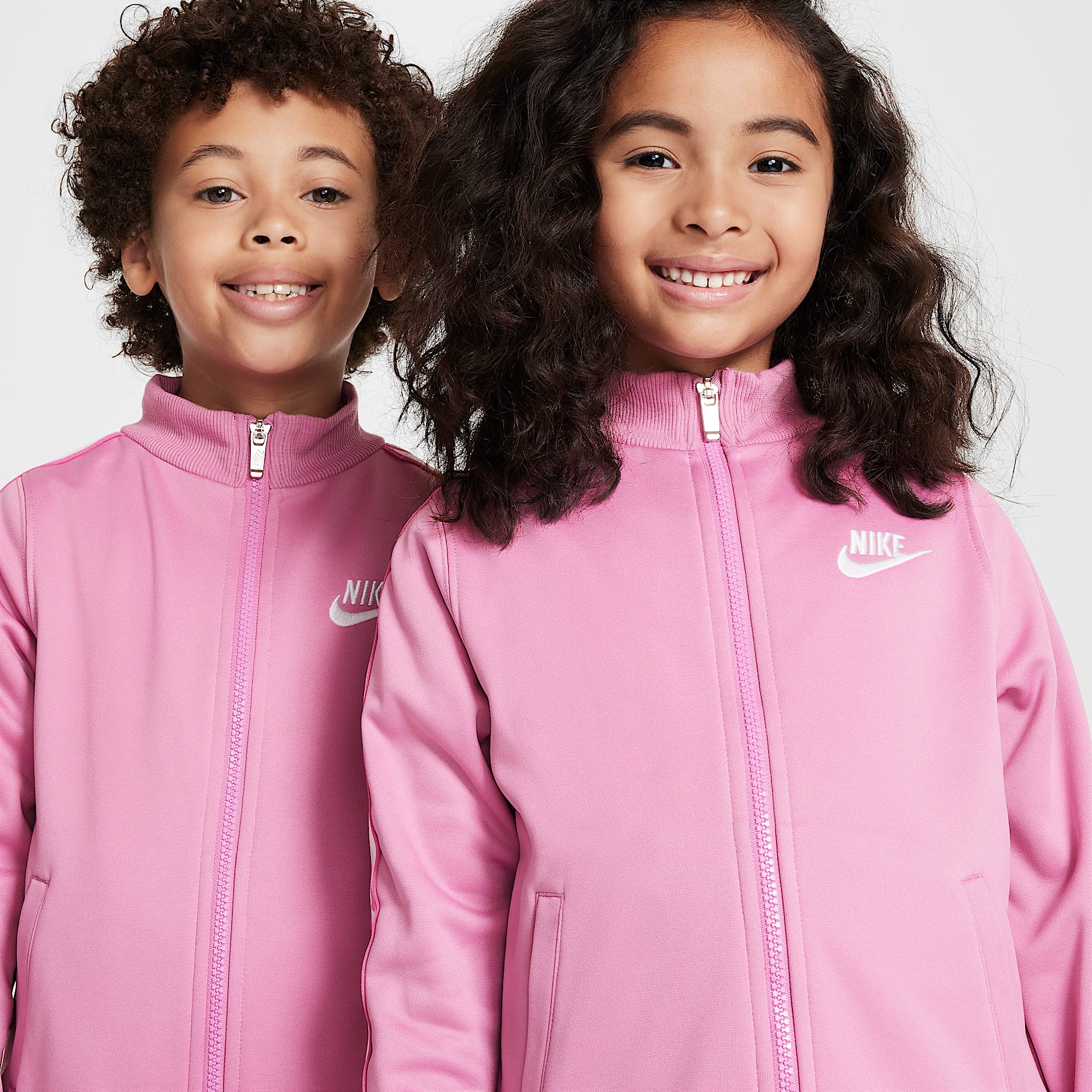 Nike Dri-FIT Little Kids' 2-Piece Full-Zip Set with Logo Taping