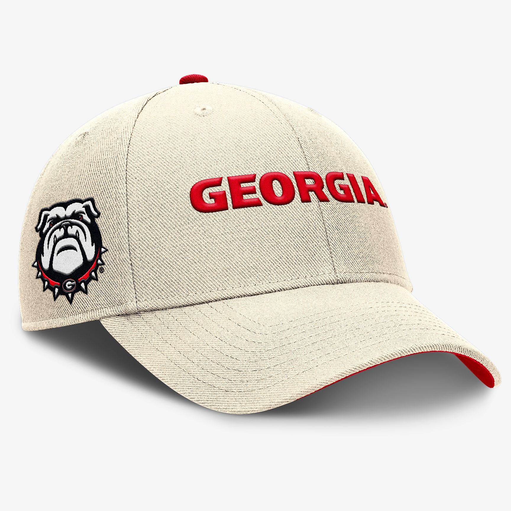 Georgia Bulldogs Primetime Rise Men's Nike College Adjustable Hat