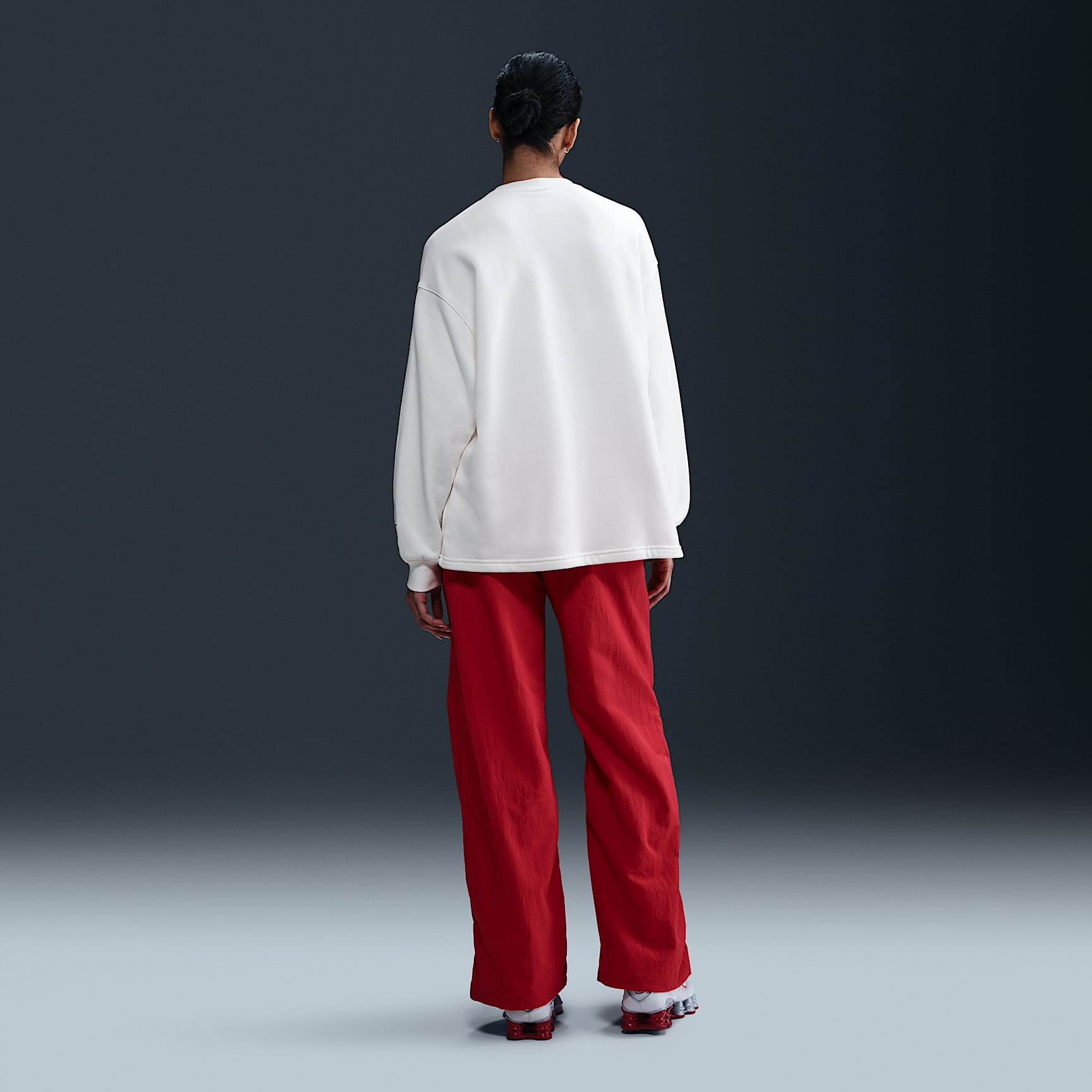 Nike Sportswear Women's Oversized Crew-Neck French Terry Sweatshirt