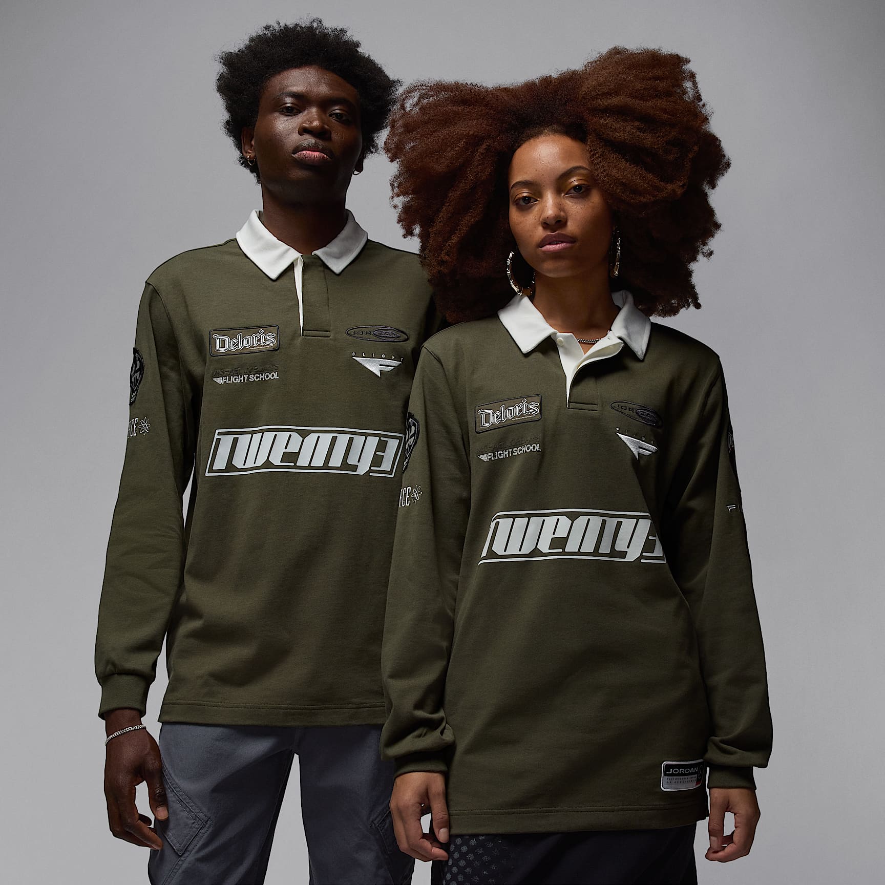 Jordan Essentials Men's Long-Sleeve Rugby Top