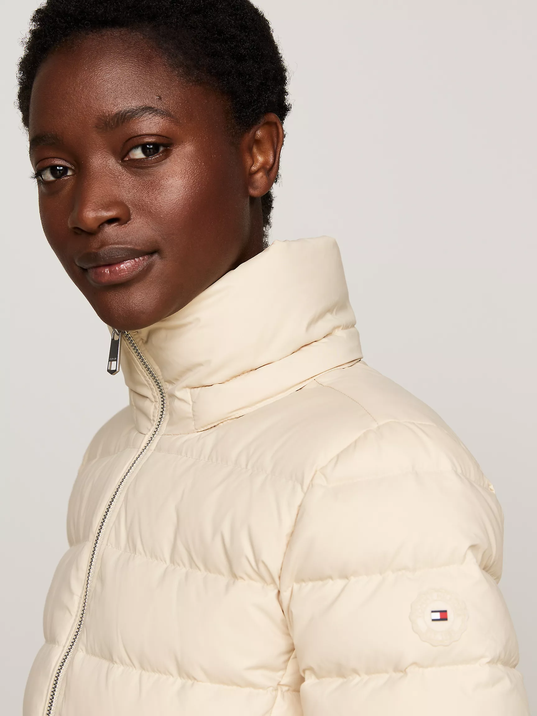 Женское пальто Tommy Hilfiger, Водоотталкивающее пуховое пальто с капюшоном