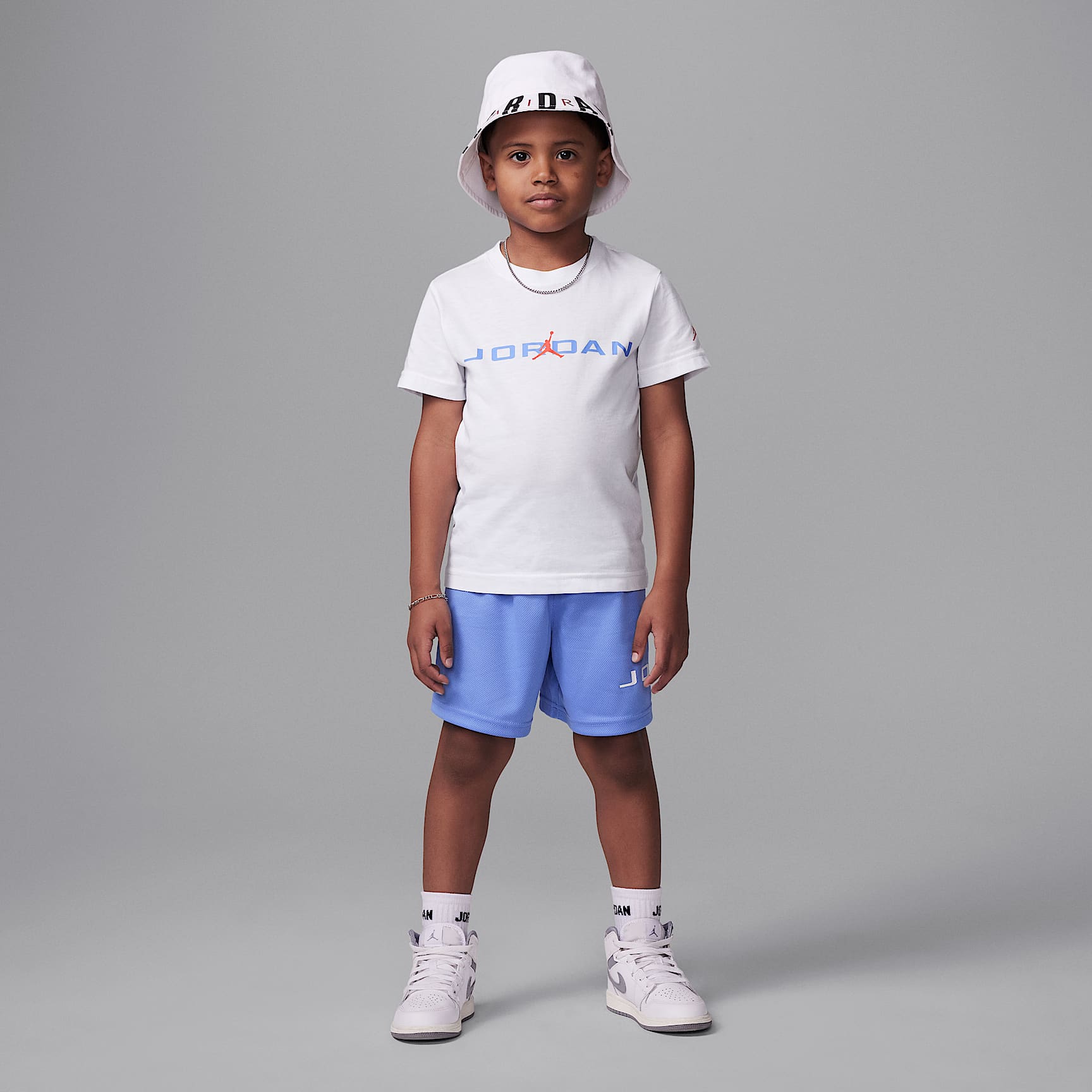 Jordan Baby (12-24M) Baseline 2-Piece Mesh Shorts Set