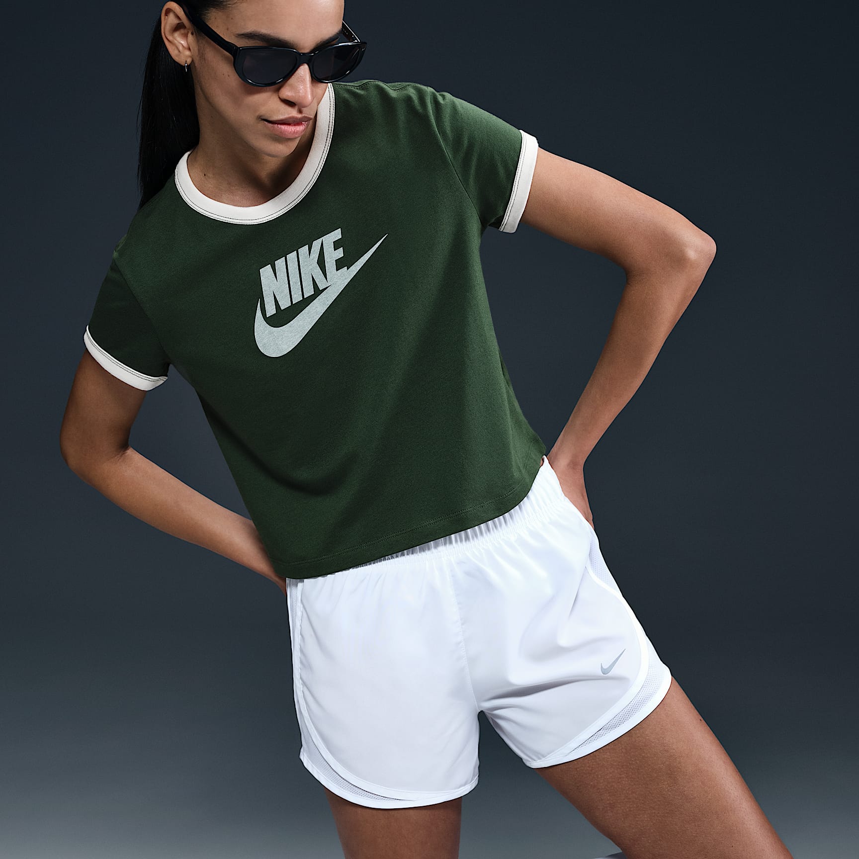 Nike Sportswear Women's Short-Sleeve Ringer T-Shirt