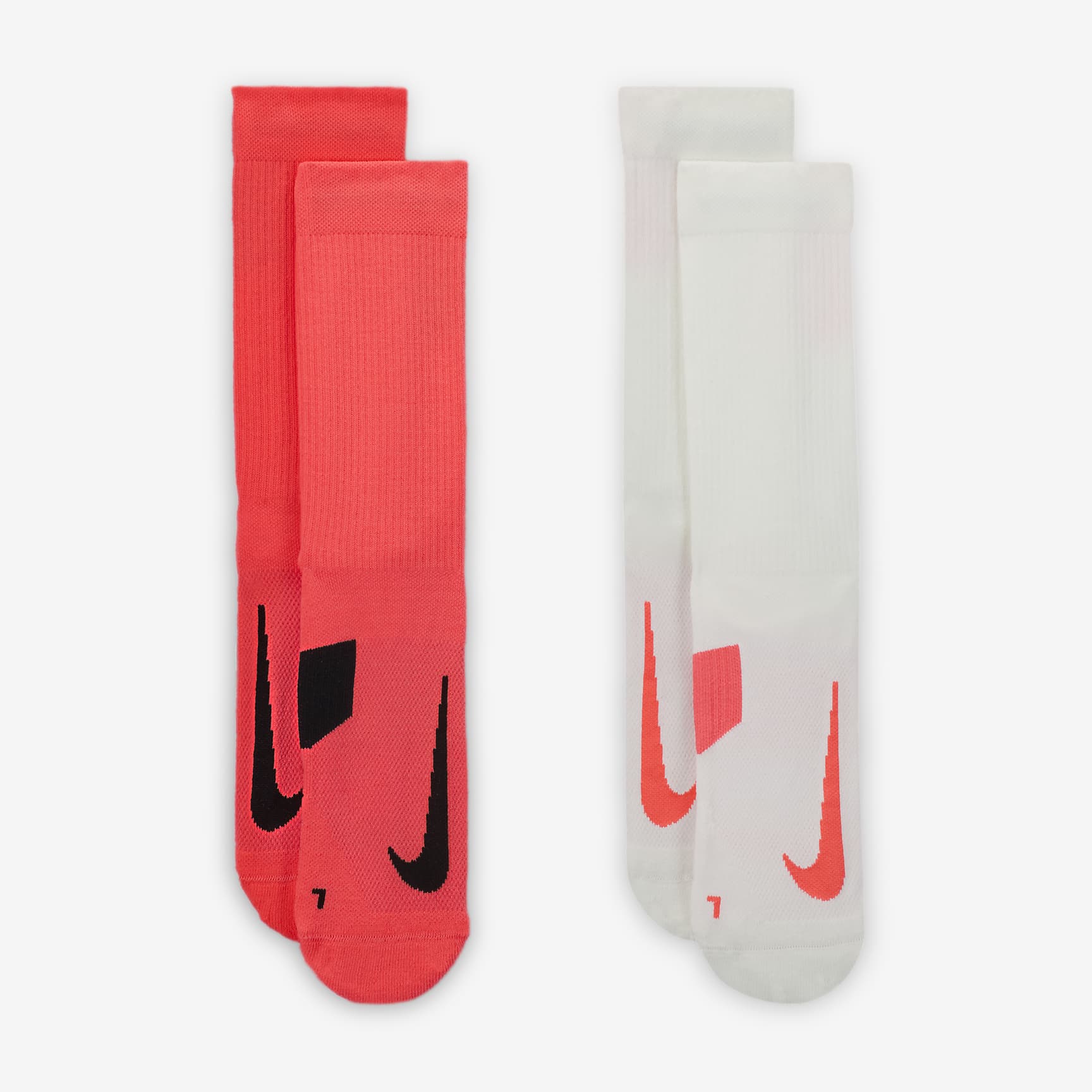 Nike Multiplier Crew Sock (2 Pairs)