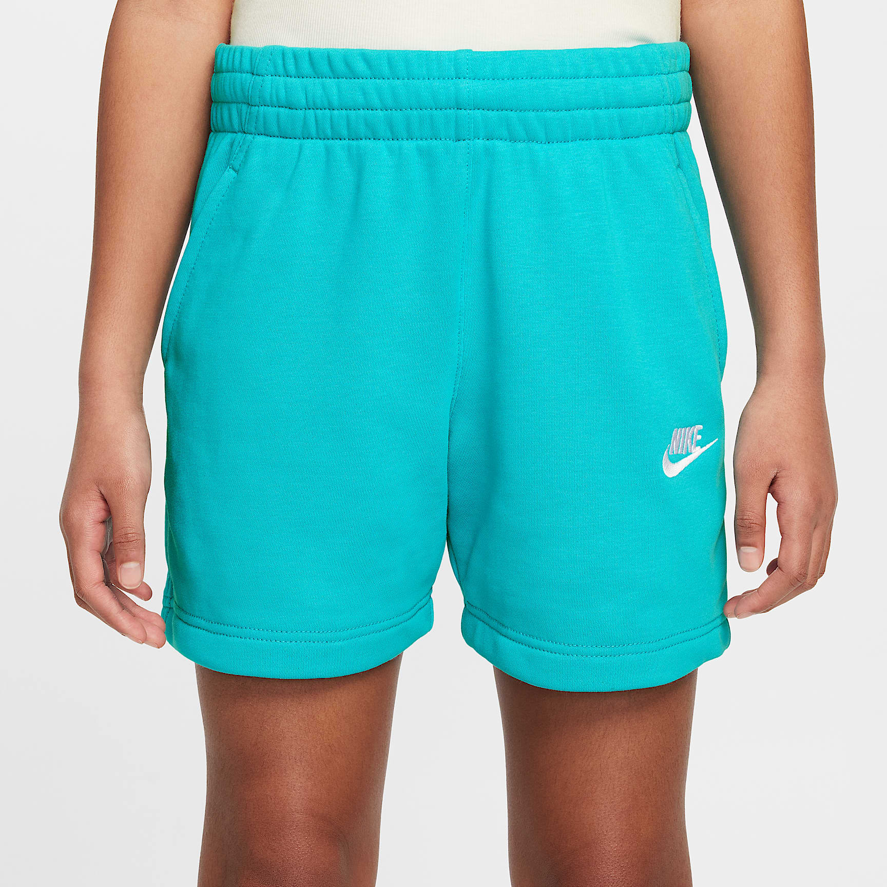 Nike Sportswear Club Fleece Big Kids' (Girls') 5" French Terry Shorts