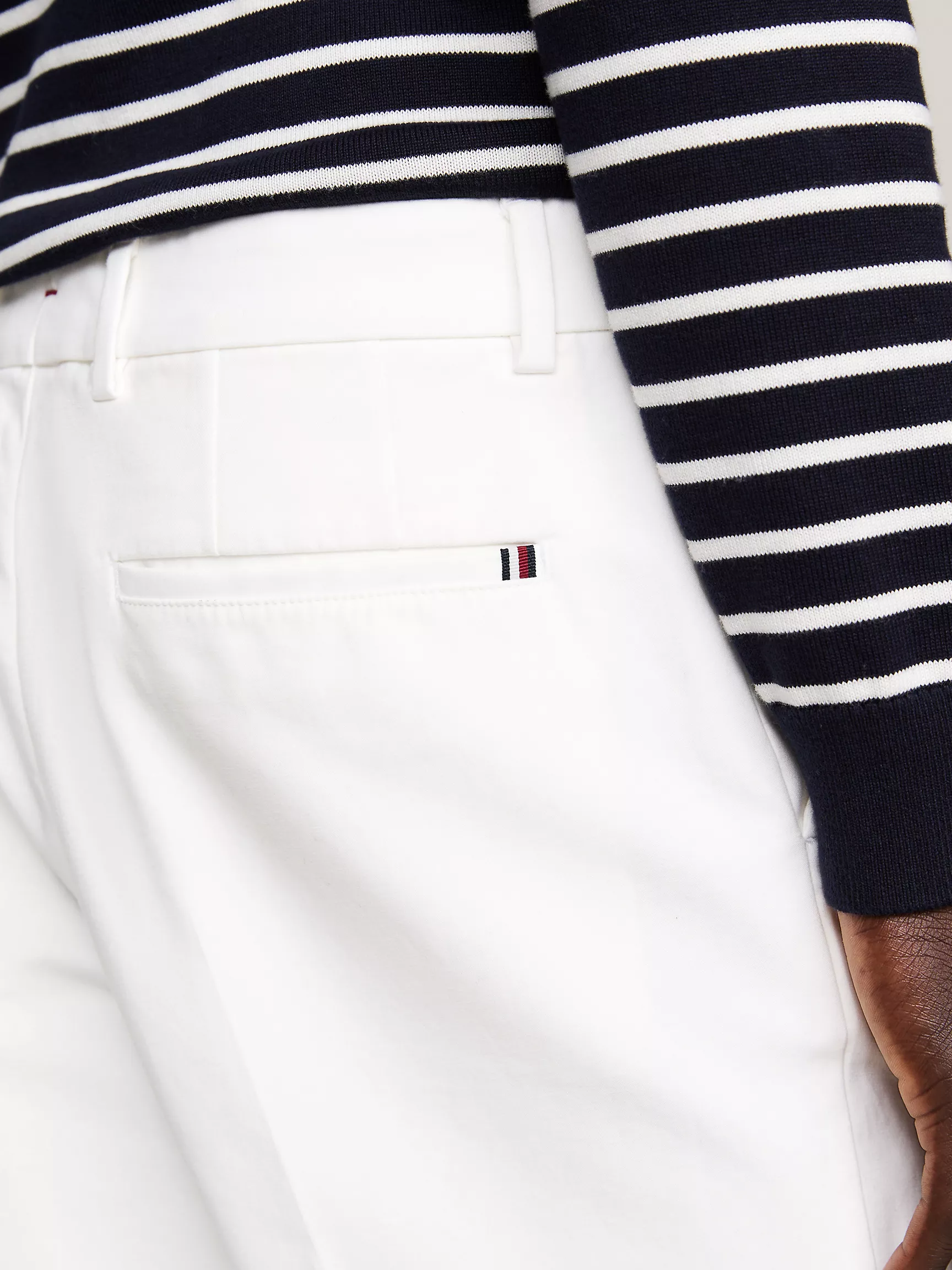 Мужские брюки Tommy Hilfiger, Прямые брюки чинос из эластичного хлопка