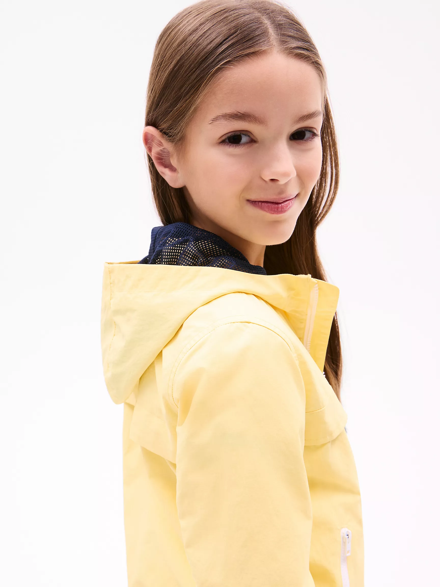 Куртка для девочки Tommy Hilfiger, Детская ветровка Chicago с капюшоном