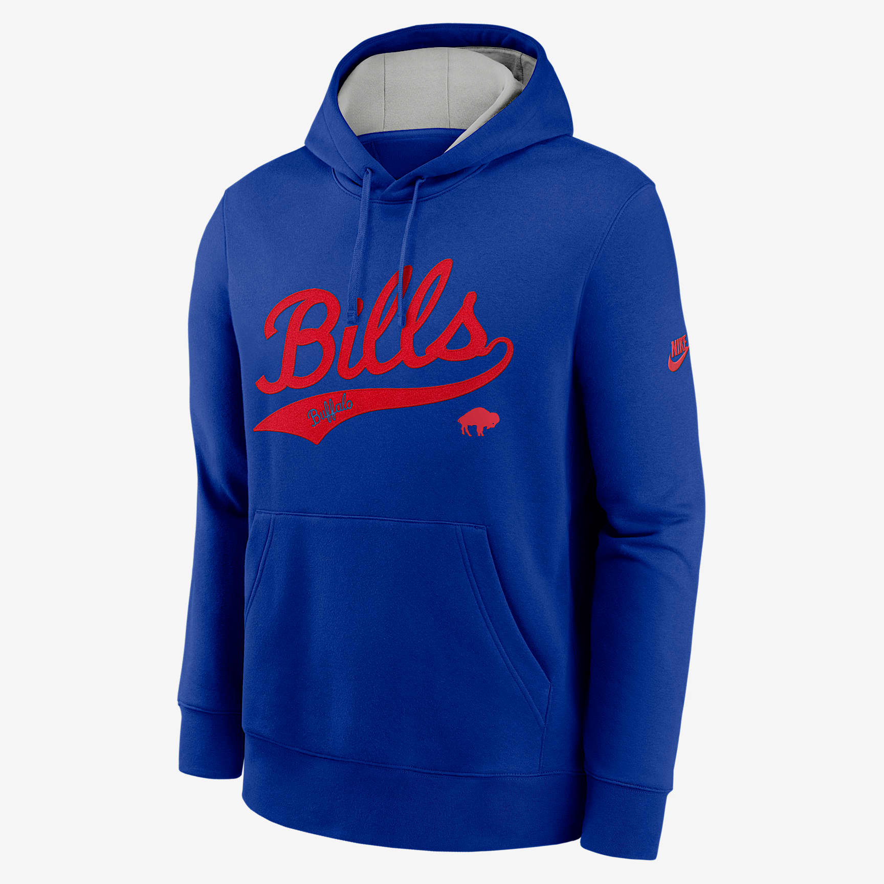 Buffalo Bills Rewind Club Logo Men's Nike NFL Pullover Hoodie