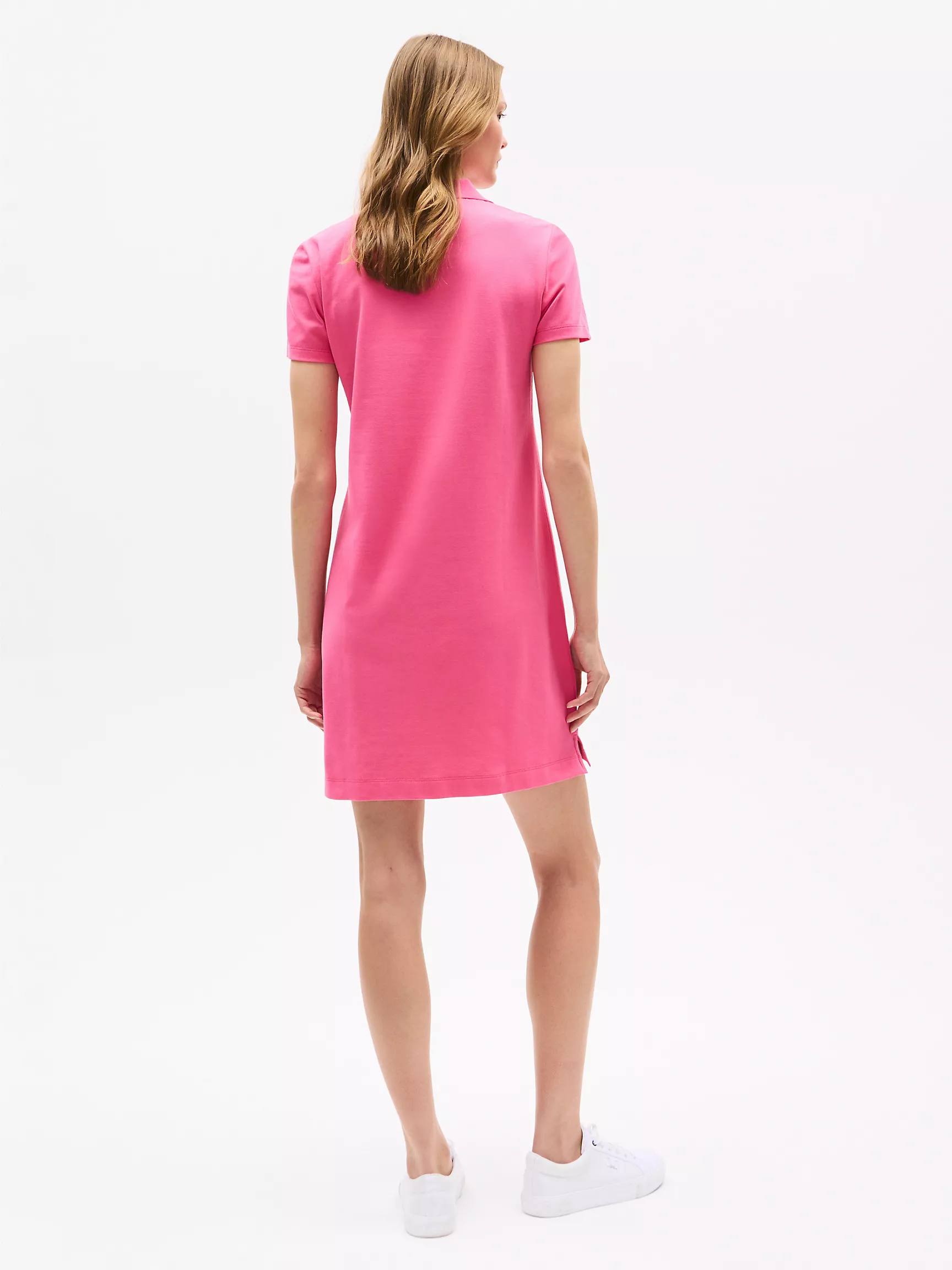 Женское платье Tommy Hilfiger, Приталенное платье-поло из эластичного хлопка