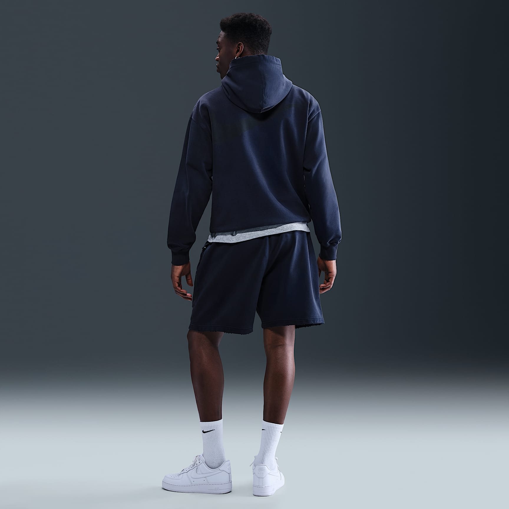 Nike Solo Swoosh Men's French Terry Pullover Hoodie