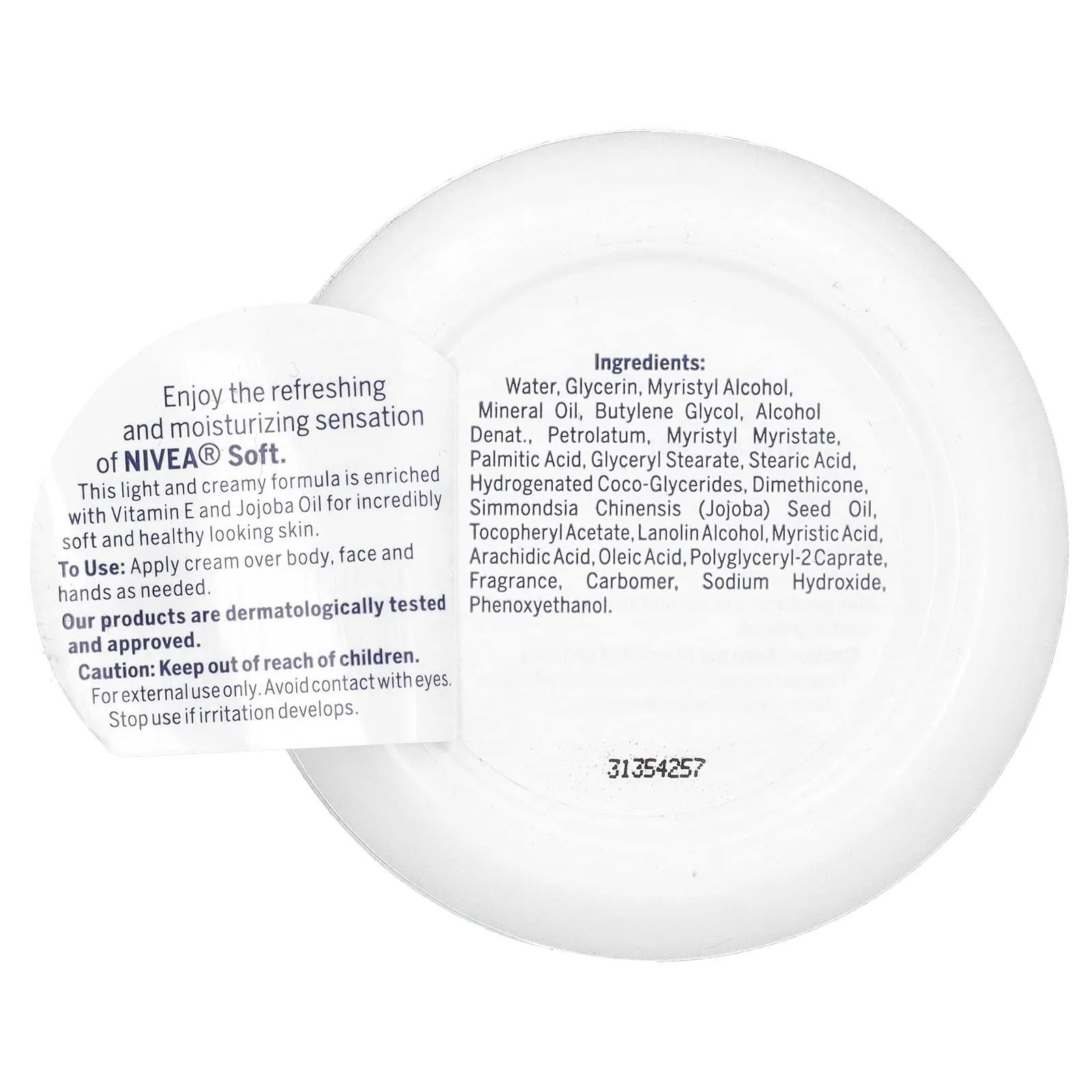 Nivea, Увлажняющий крем с маслом жожоба и витамином Е, мягкий, 192 г (6,8 унции)