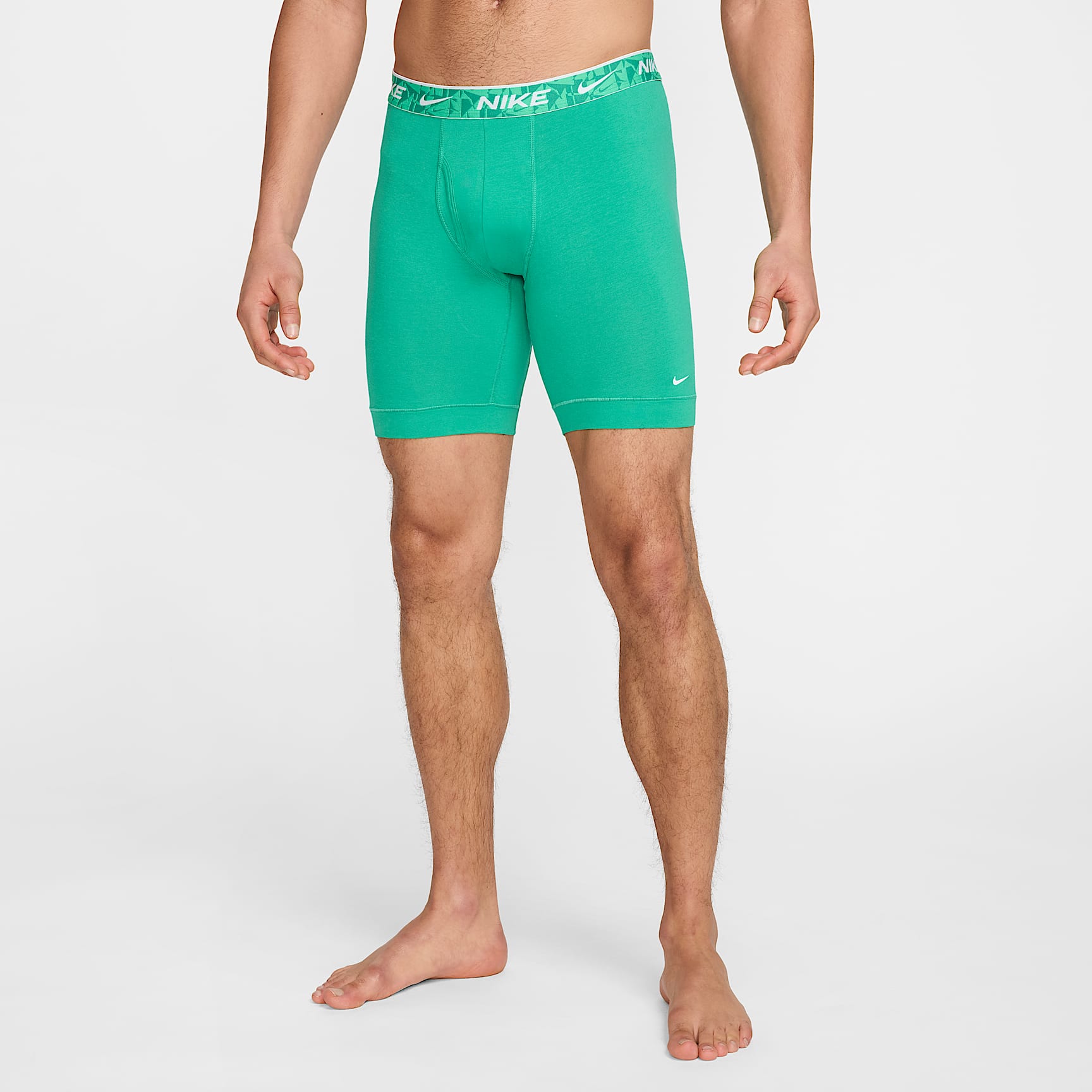 Nike Dri-FIT Essential Cotton Stretch Men's Long Boxer Briefs (3-Pack)