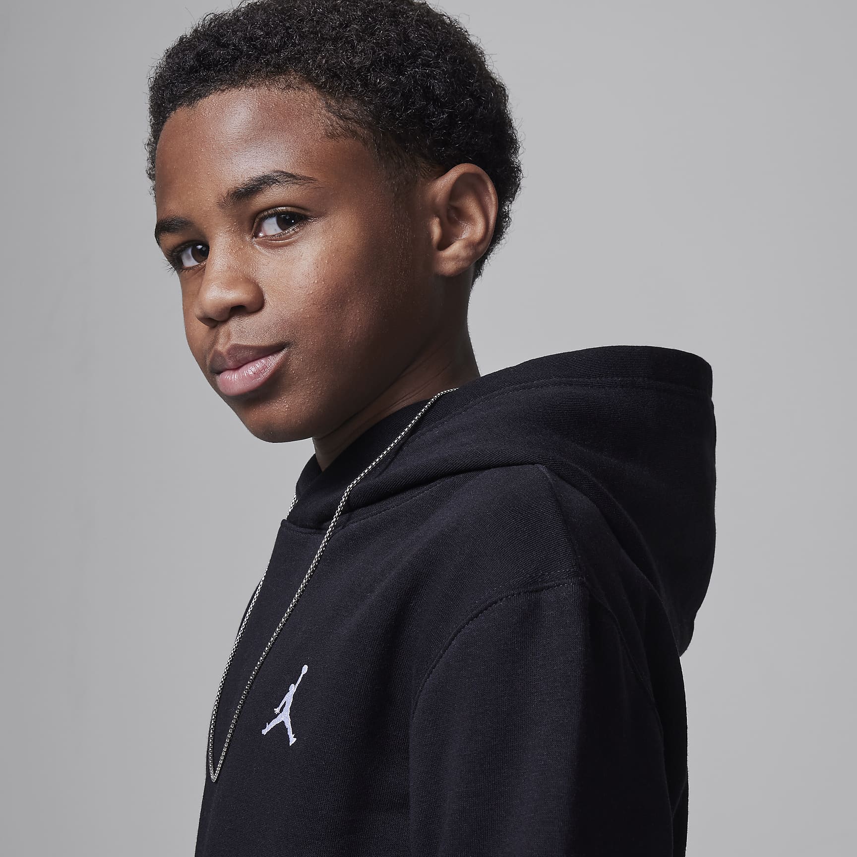 Jordan Big Kids' Brooklyn Fleece Pullover Hoodie