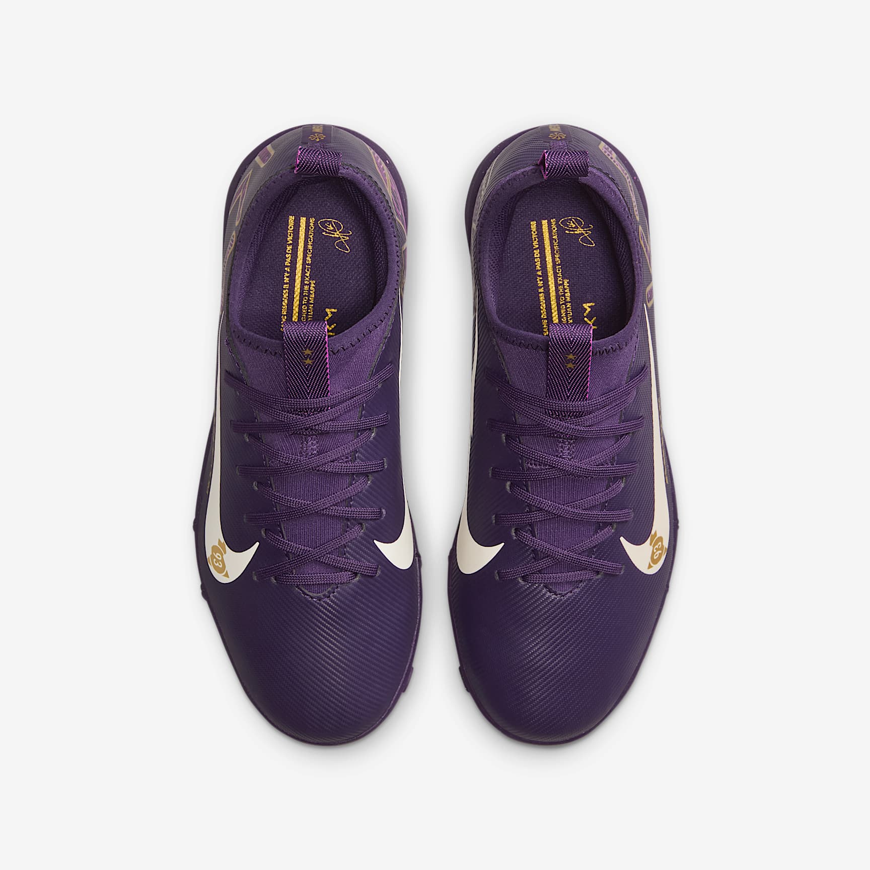Nike Jr. Mercurial Vapor 16 Academy "Kylian Mbappé" Big Kids' TF Low-Top Soccer Shoes