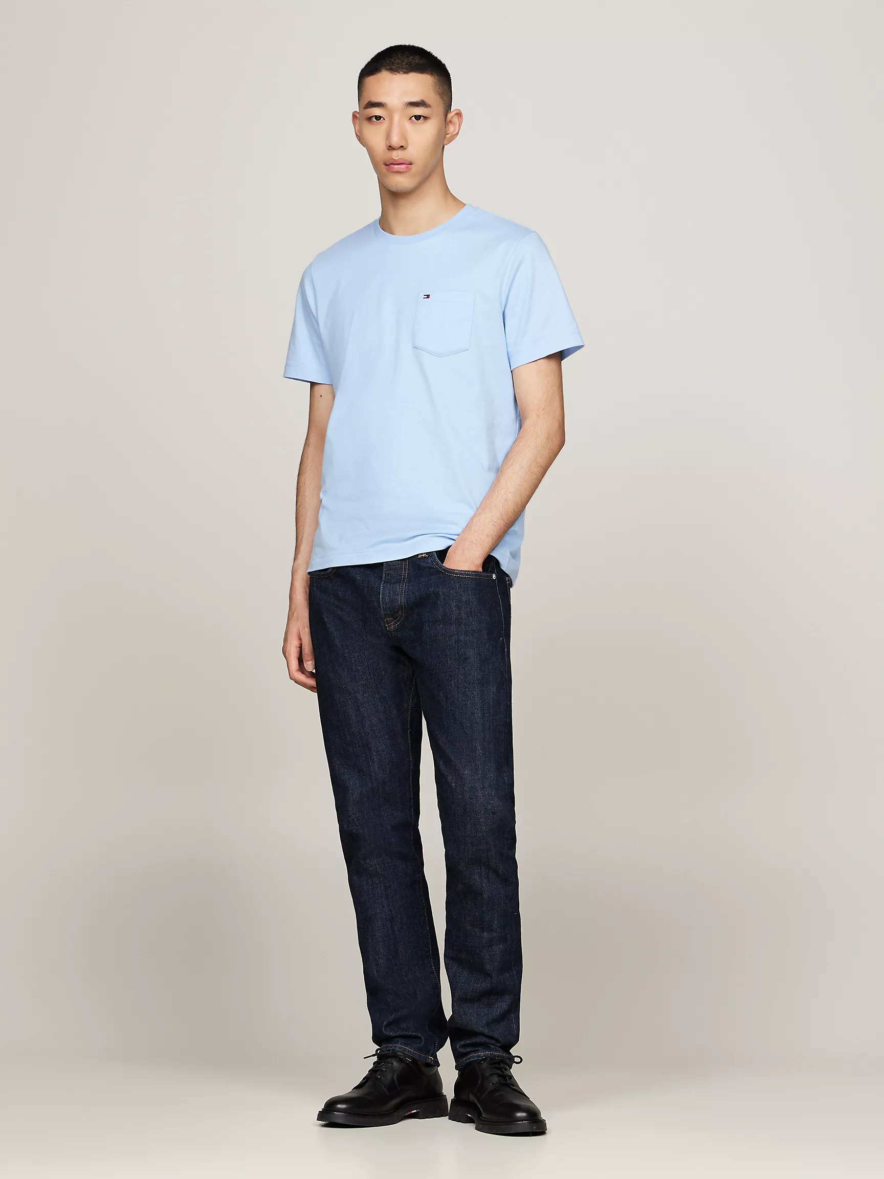 Мужская футболка Tommy Hilfiger, Футболка Tommy с карманом