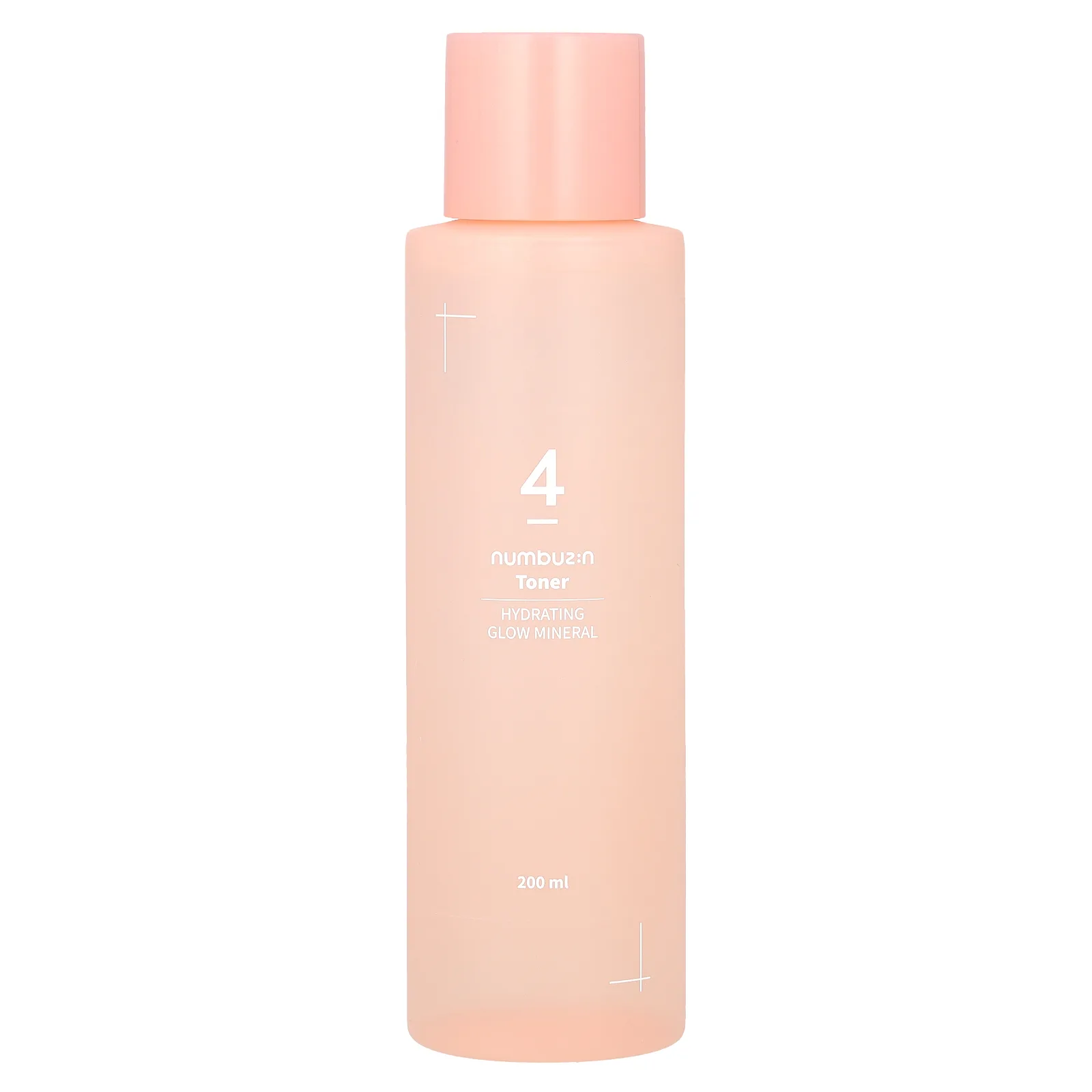 Numbuzin, № 4 увлажняющий минеральный тонер для сияния кожи, 200 мл (6,76 жидк. унции)